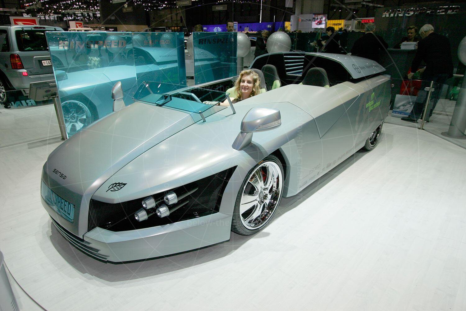Rinspeed Senso at the 2005 Geneva Salon Pic: magiccarpics.co.uk | Rinspeed Senso at the 2005 Geneva Salon