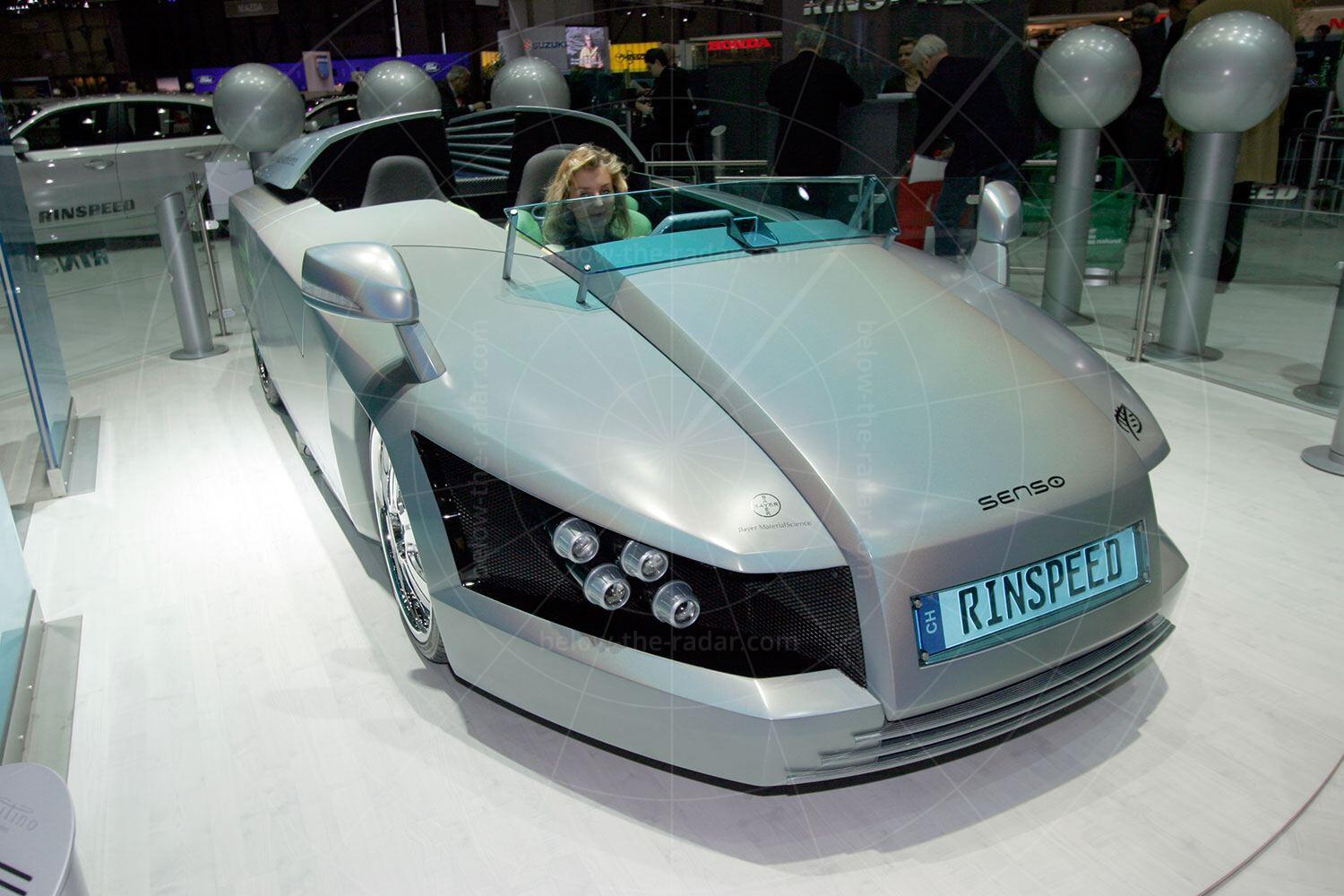 Rinspeed Senso at the 2005 Geneva Salon Pic: magiccarpics.co.uk | Rinspeed Senso at the 2005 Geneva Salon