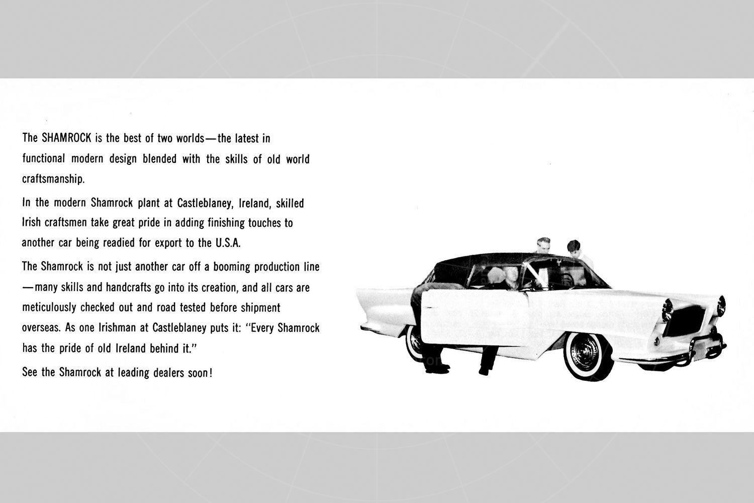 Shamrock brochure Pic: magiccarpics.co.uk | Shamrock brochure