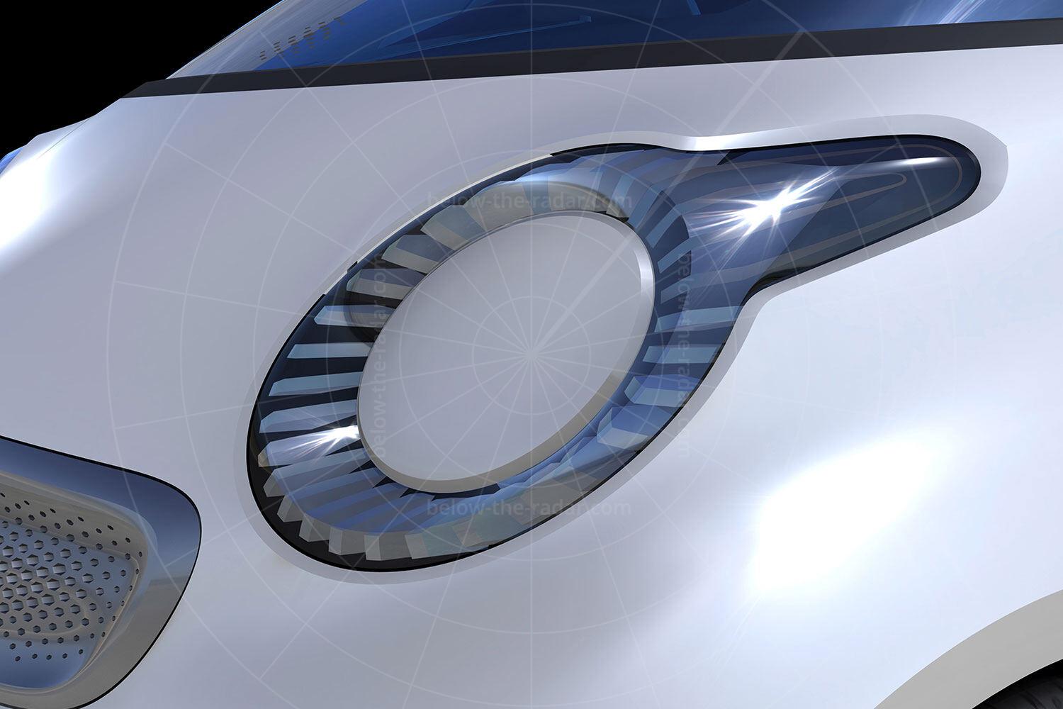 Smart ForSpeed concept headlight Pic: Smart | Smart ForSpeed concept headlight