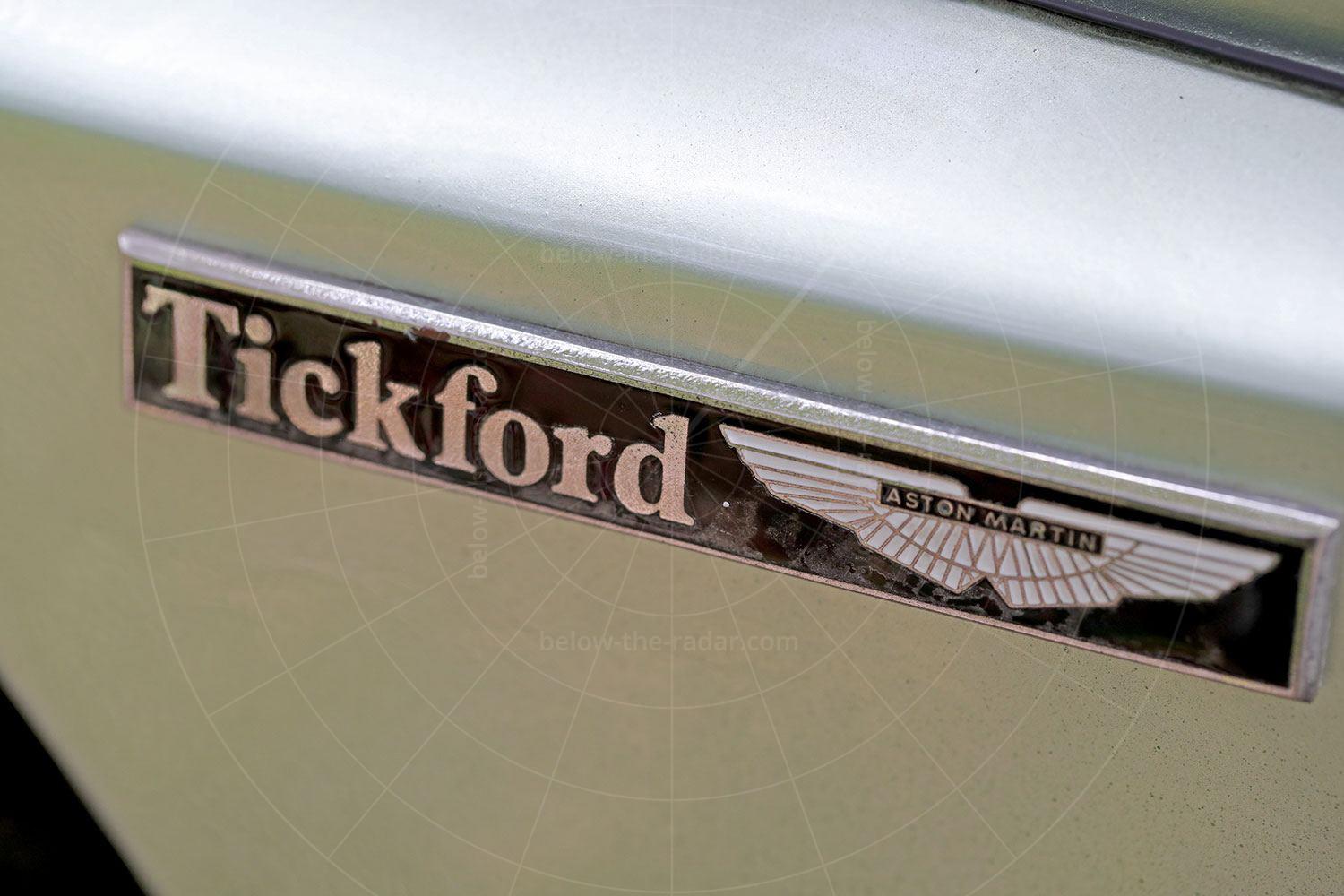 Tickford badge Pic: magiccarpics.co.uk |