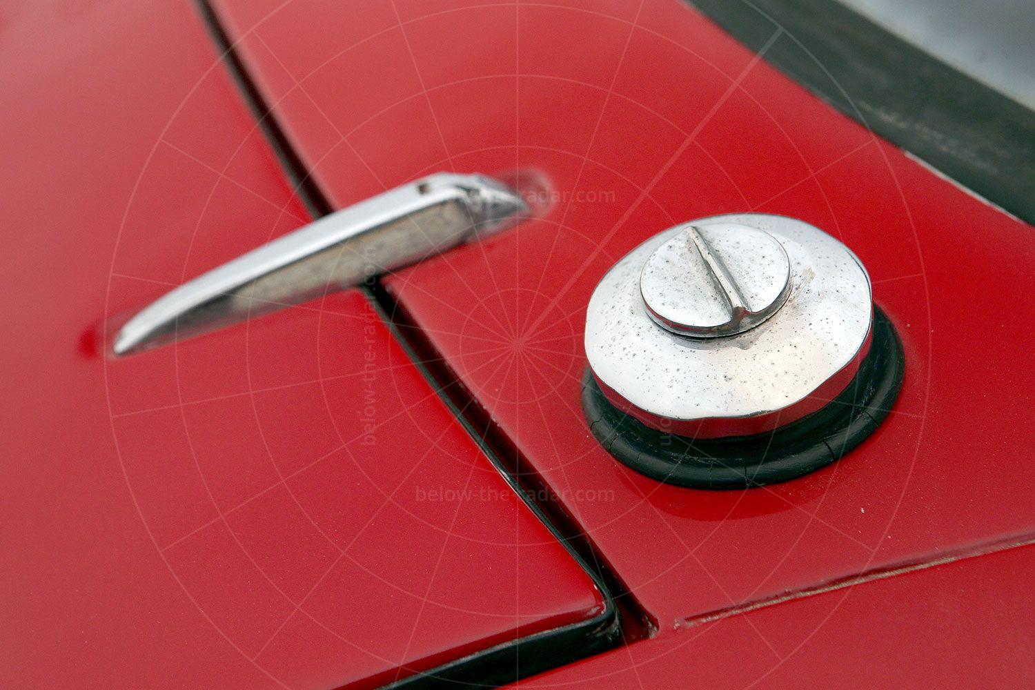 Toyota Sports 800 fuel filler cap Pic: magiccarpics.co.uk | Toyota Sports 800 fuel filler cap