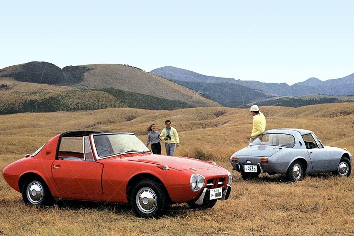 Toyota Sports 800 publicity shot Pic: Toyota | Toyota Sports 800 publicity shot