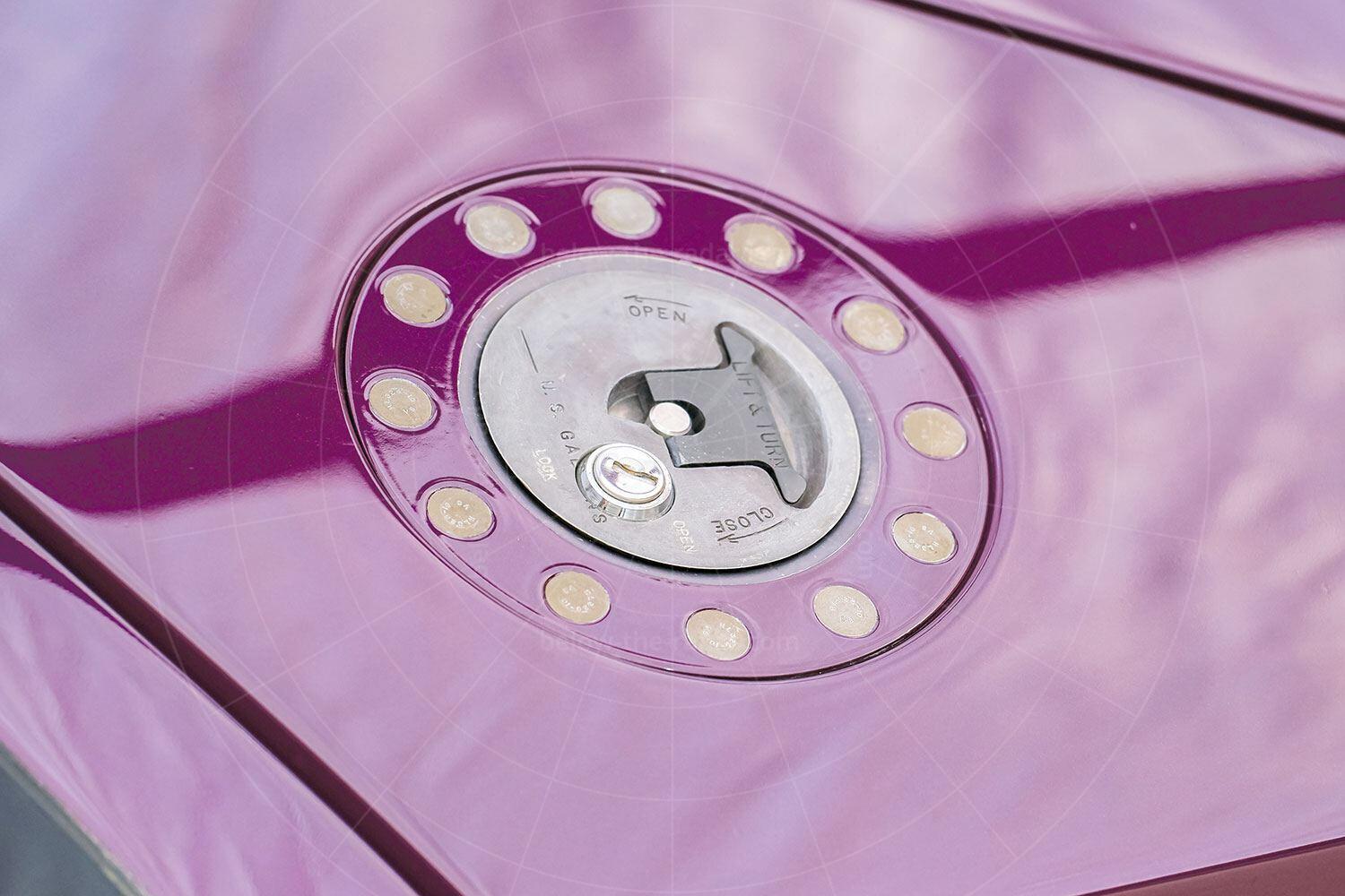 Vector W8 fuel filler flap Pic: RM Sotheby's | Vector W8 fuel filler flap