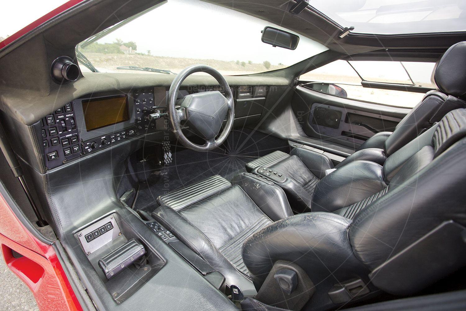 Vector W8 interior Pic: RM Sotheby's | Vector W8 interior