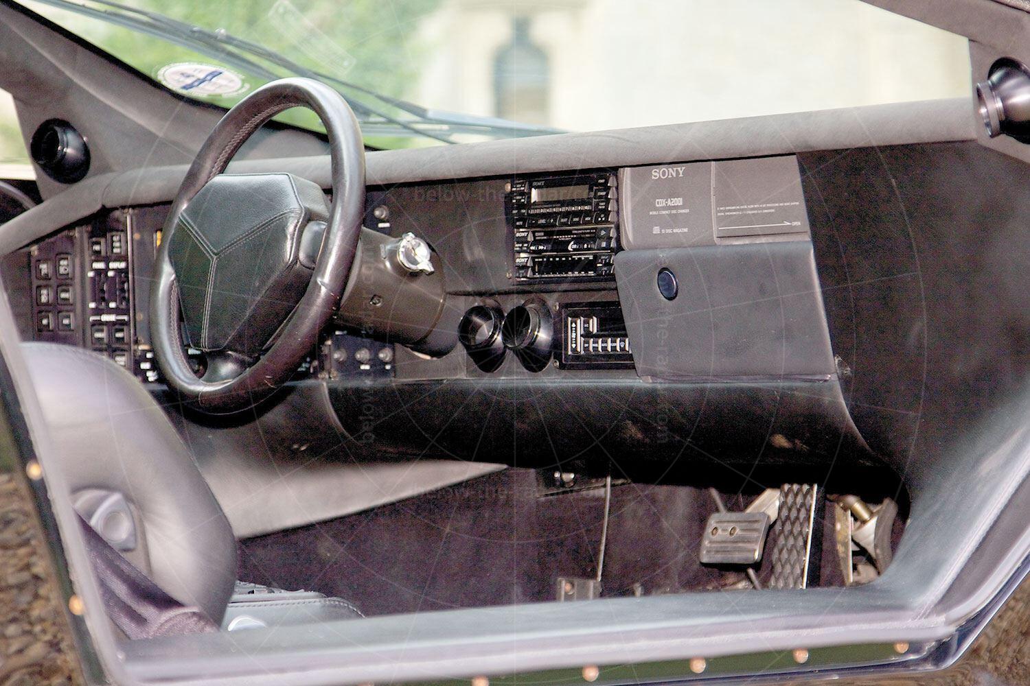 Vector W8 dashboard Pic: RM Sotheby's | Vector W8 dashboard