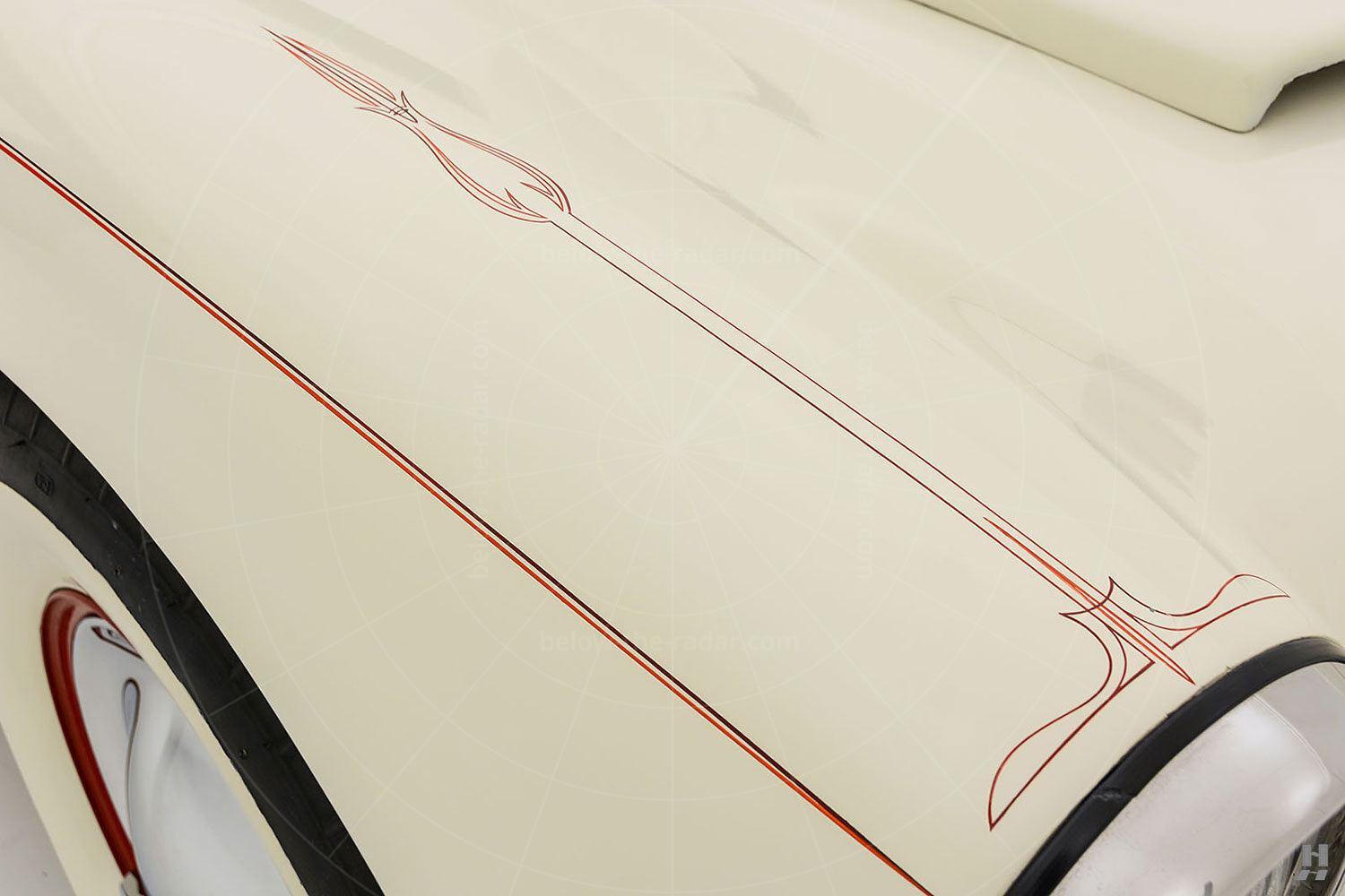 Woodill Wildfire original 1953 pinstriping Pic: Hyman Ltd | Woodill Wildfire original 1953 pinstriping