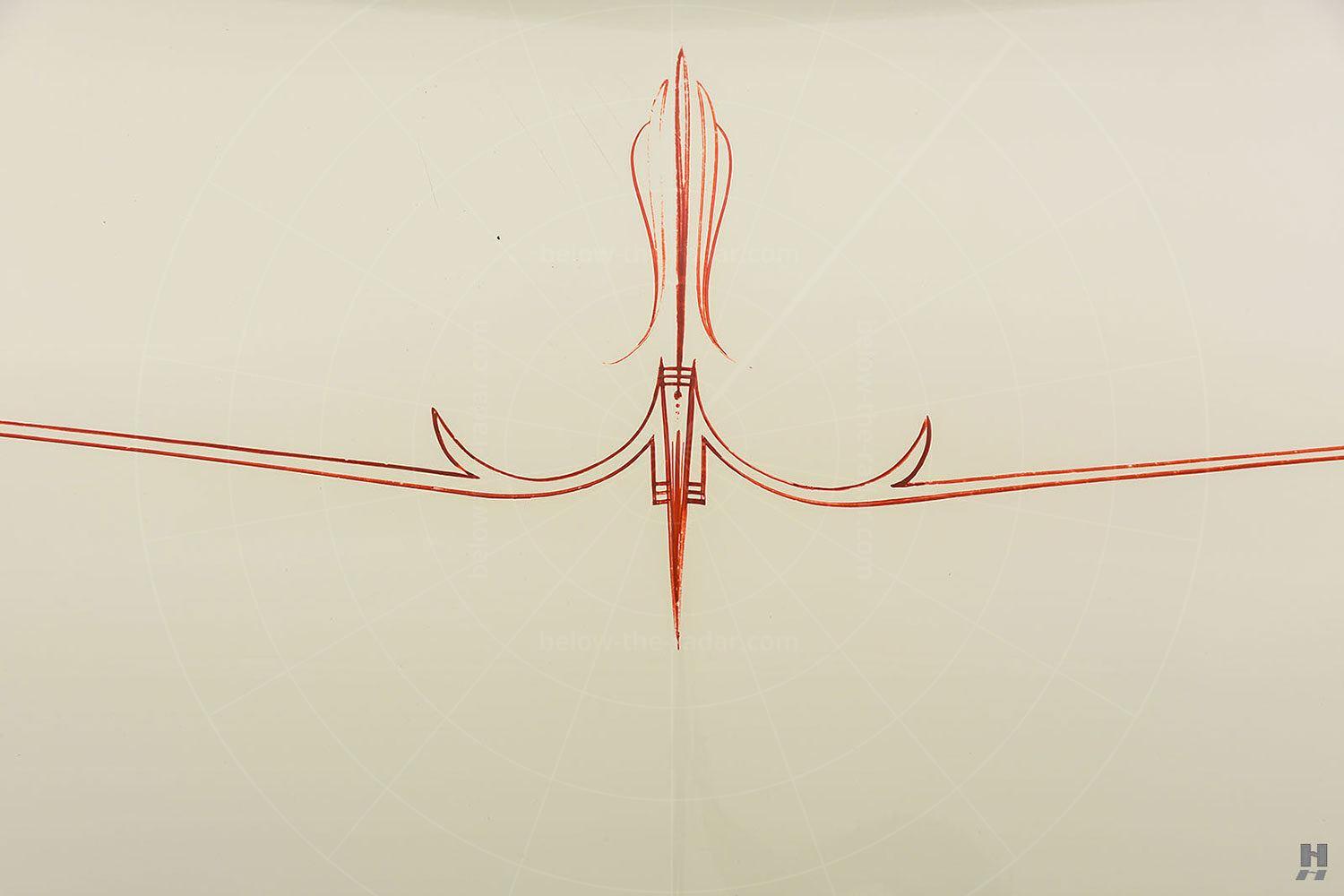 Woodill Wildfire Pic: Hyman Ltd | Woodill Wildfire original 1953 pinstriping