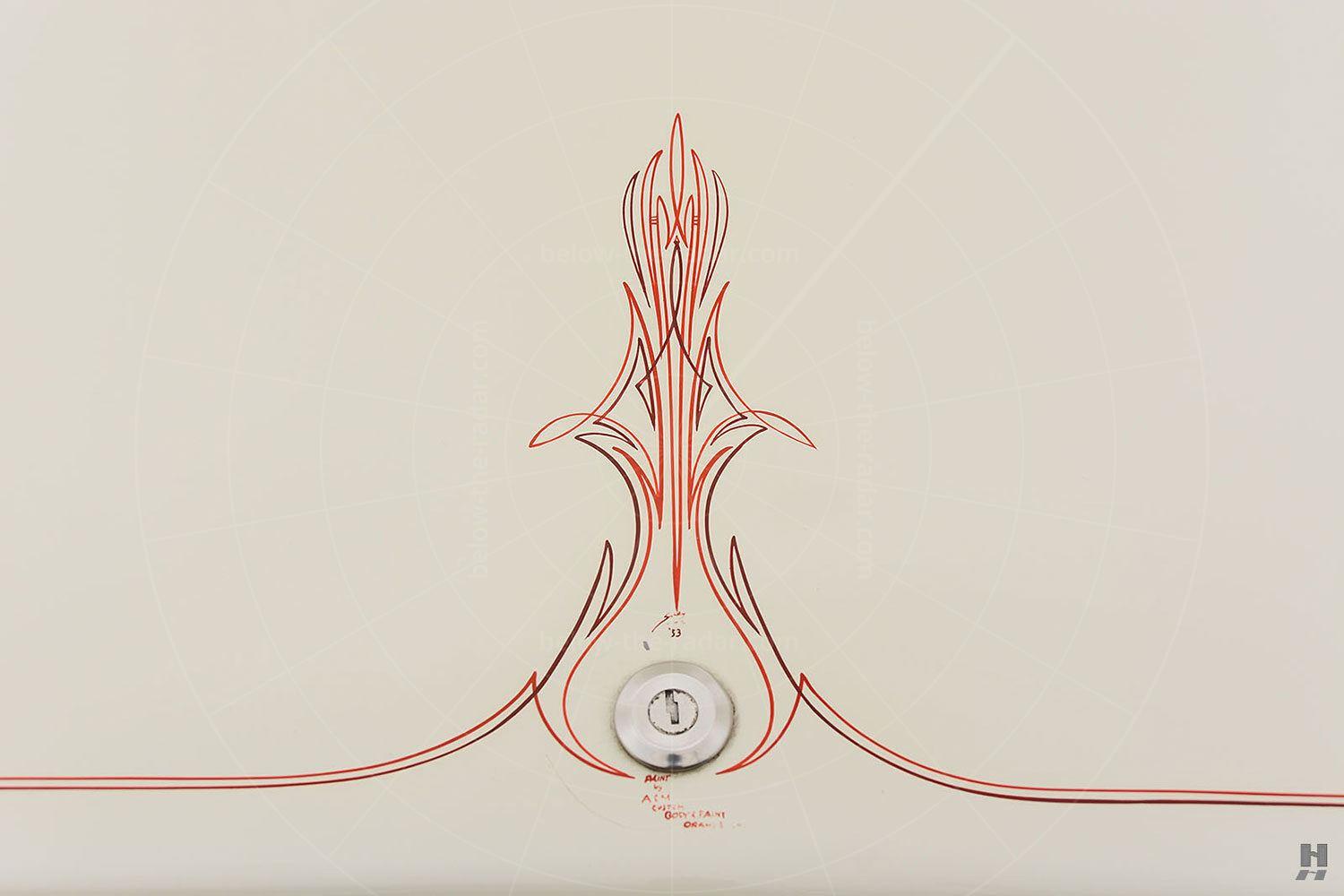 Woodill Wildfire Pic: Hyman Ltd | Woodill Wildfire original 1953 pinstriping