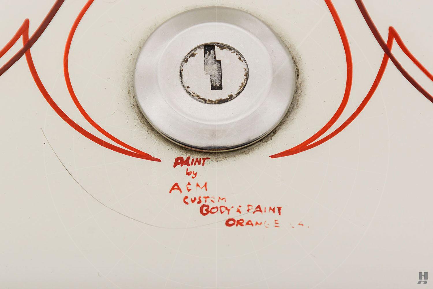 Woodill Wildfire Pic: Hyman Ltd | Woodill Wildfire original 1953 pinstriping