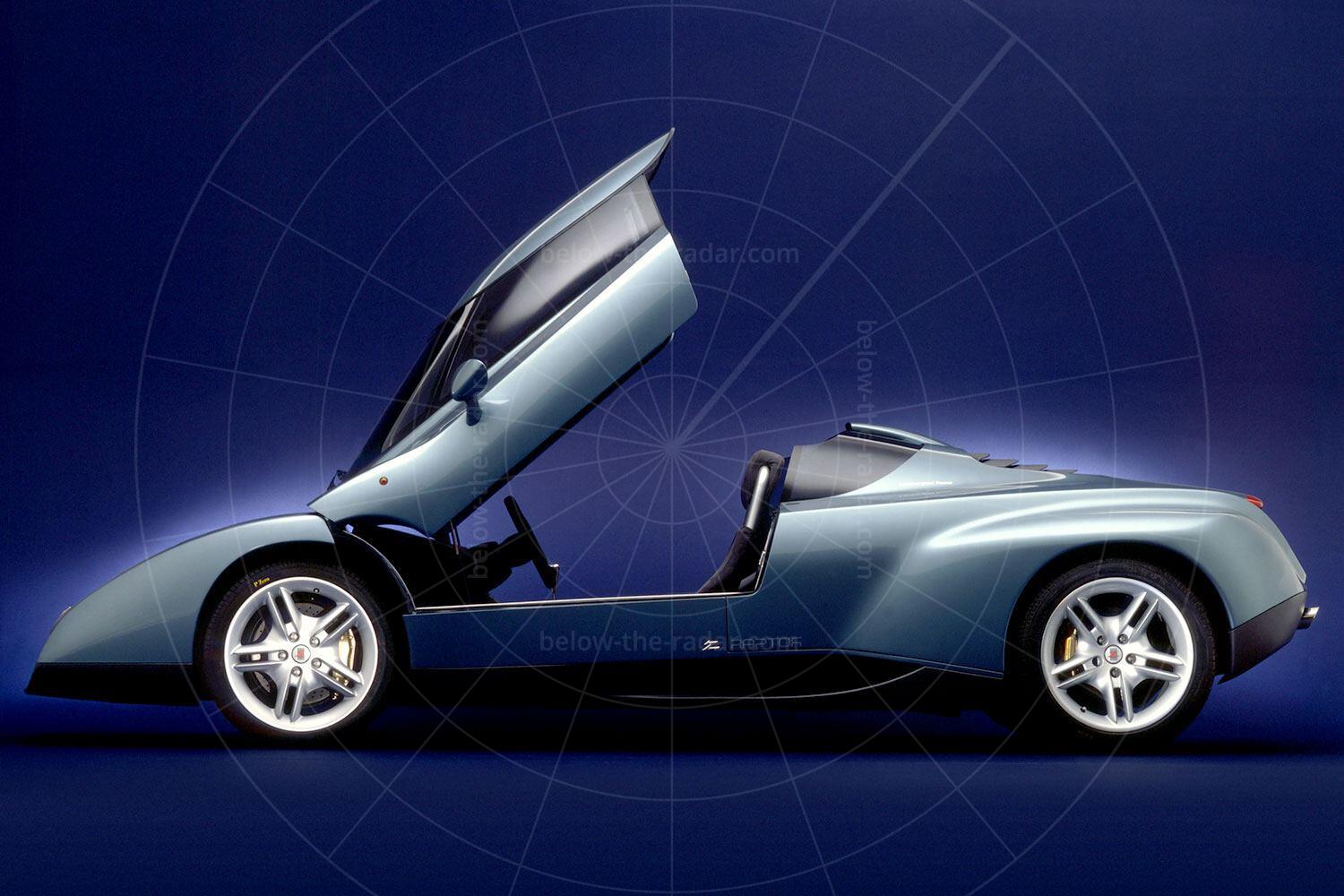 Zagato Raptor publicity shot Pic: magiccarpics.co.uk | Zagato Raptor publicity shot