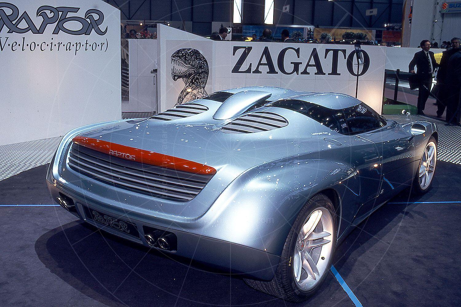 Zagato Raptor at the 1996 Geneva Salon Pic: magiccarpics.co.uk | Zagato Raptor at the 1996 Geneva Salon