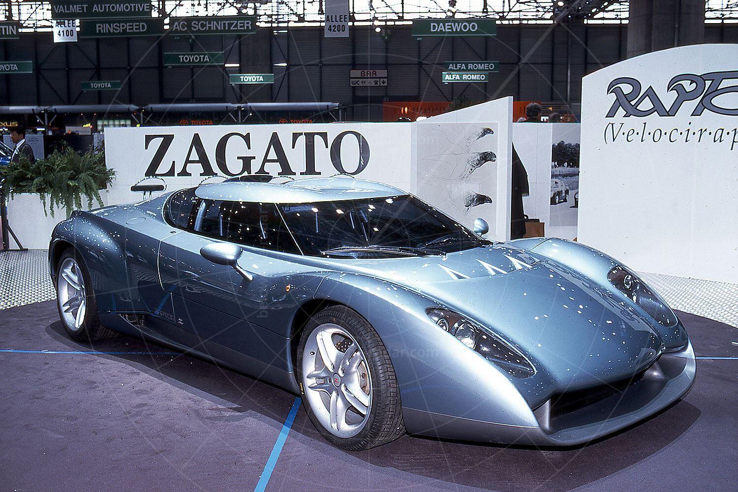 Zagato Raptor at the 1996 Geneva Salon Pic: magiccarpics.co.uk | Zagato Raptor at the 1996 Geneva Salon