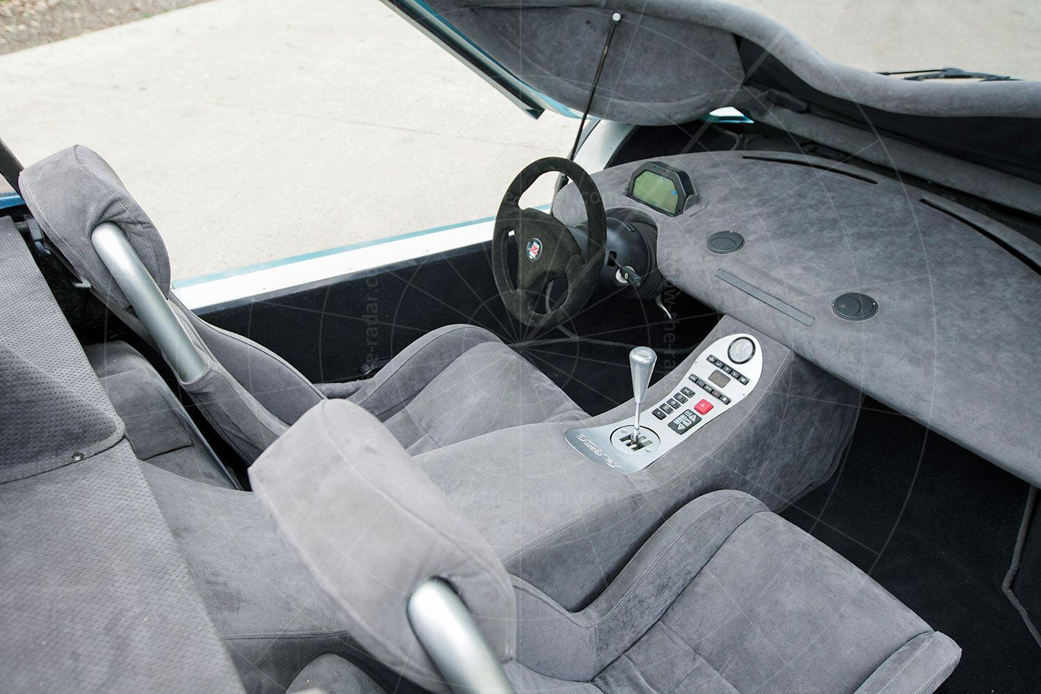 Zagato Raptor interior Pic: RM Sothebys | Zagato Raptor interior