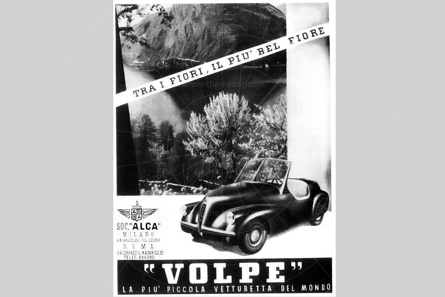 ALCA Volpe advert Pic: magiccarpics.co.uk | ALCA Volpe advert