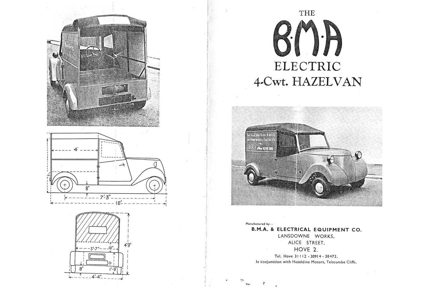 BMA Hazelvan brochure Pic: hazelcar.co.uk | BMA Hazelvan brochure