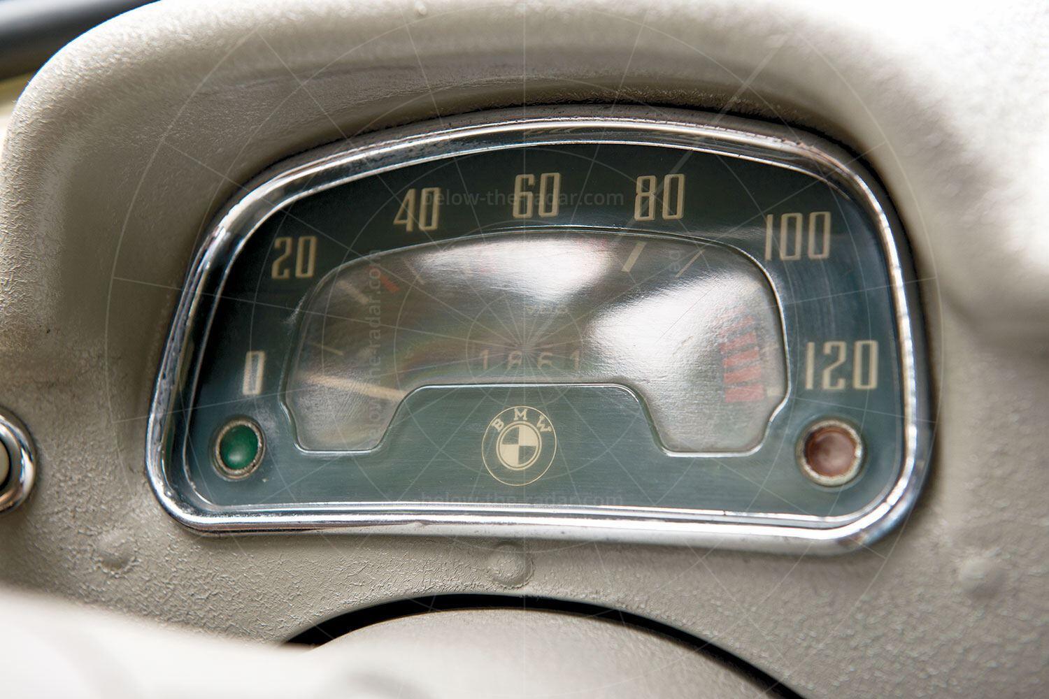 BMW 600 speedometer Pic: RM Sotheby's | BMW 600 speedometer