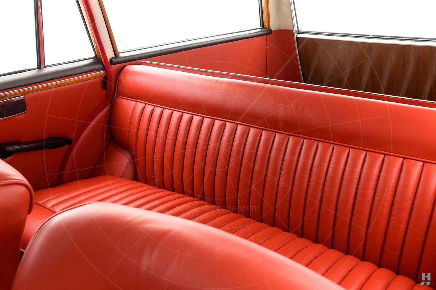 Bentley S2 Wendler shooting brake - back seat Pic: Hyman Ltd | Bentley S2 Wendler shooting brake - back seat