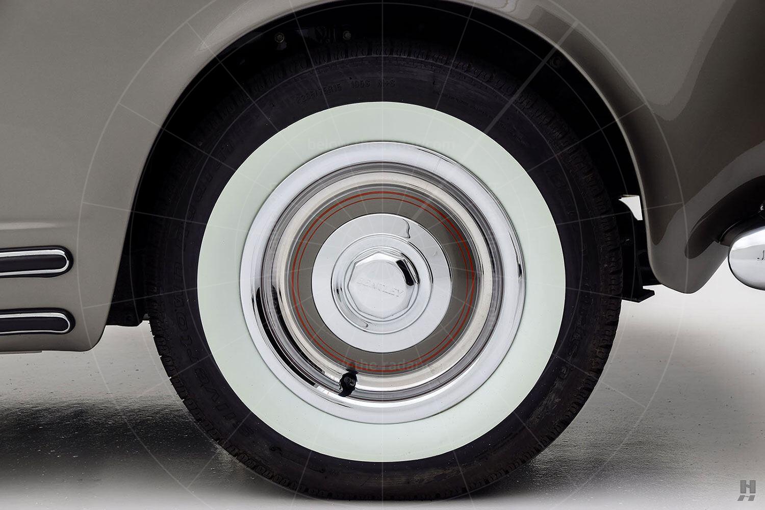 Bentley S2 Wendler shooting brake - front wheel Pic: Hyman Ltd | Bentley S2 Wendler shooting brake - front wheel