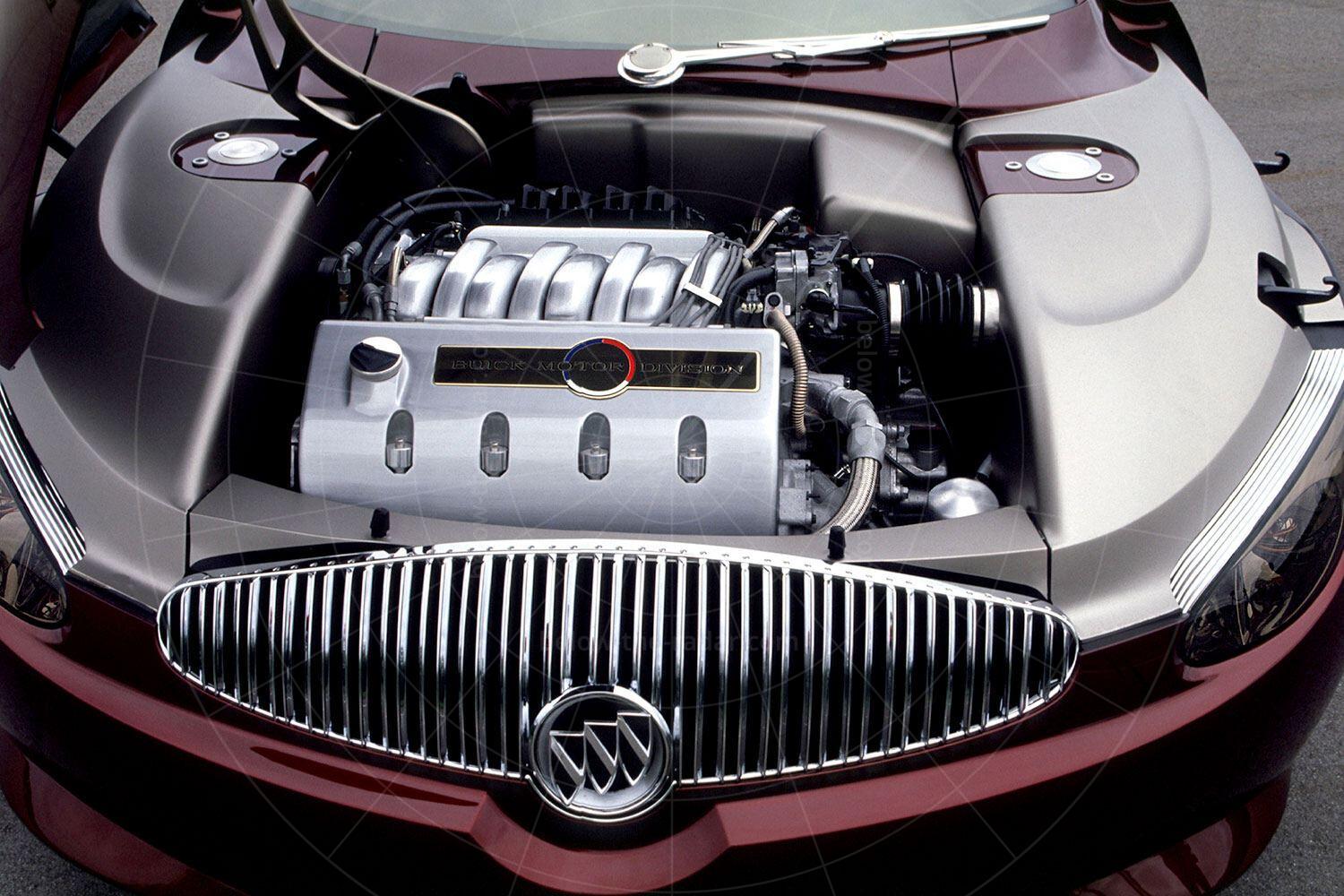 Buick LaCrosse concept engine bay Pic: Buick | Buick LaCrosse concept engine bay