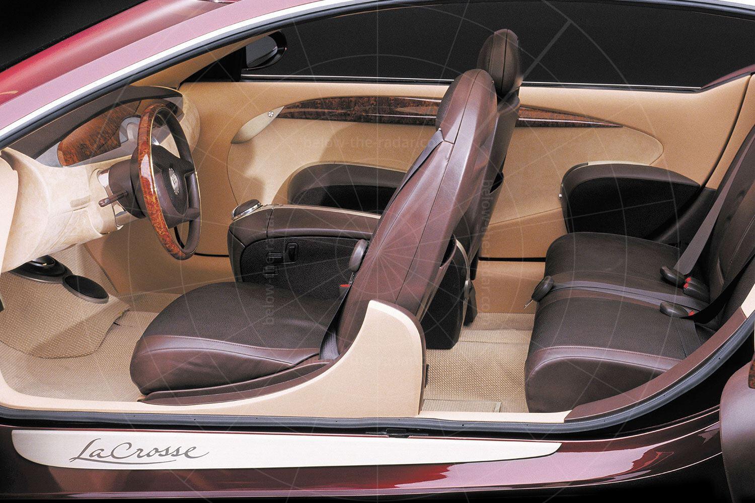 Buick LaCrosse concept interior Pic: Buick | Buick LaCrosse concept interior