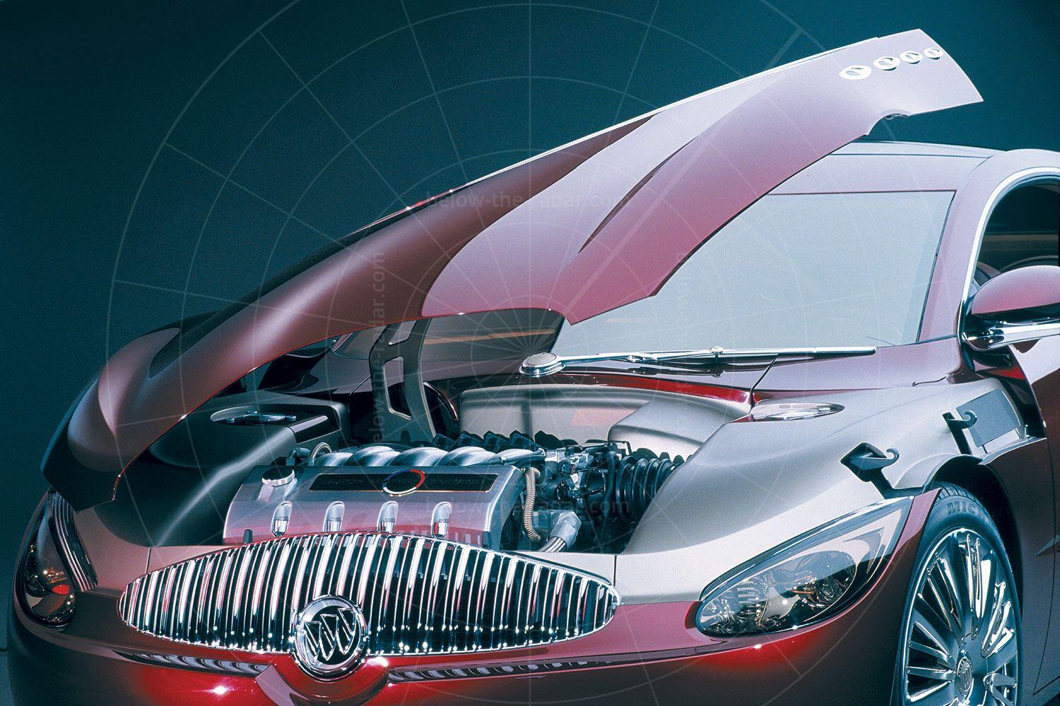 Buick LaCrosse concept bonnet arrangement Pic: Buick | Buick LaCrosse concept bonnet arrangement