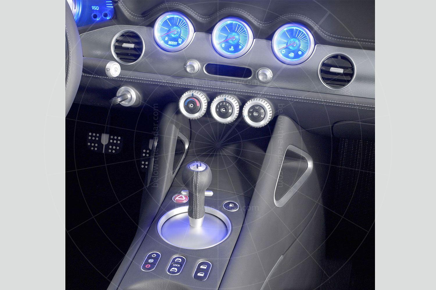 The 2004 Chevrolet Nomad concept - dashboard Pic: GM | The 2004 Chevrolet Nomad concept - dashboard