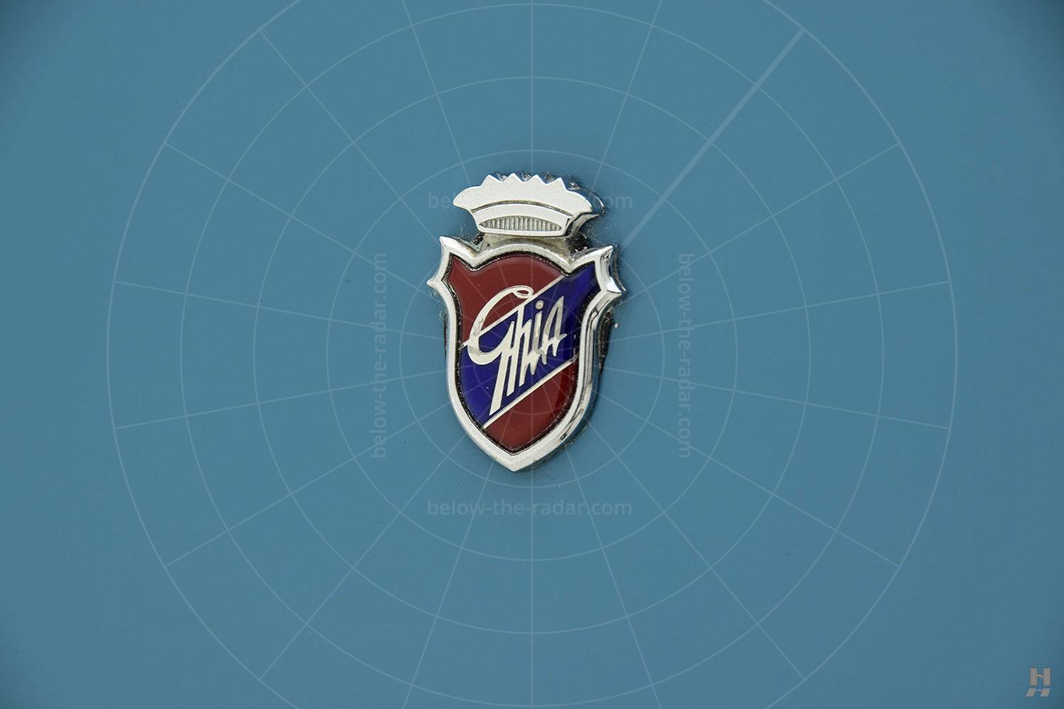 Chrysler Ghia special coupé badge Pic: Hyman Ltd | Chrysler Ghia special coupé badge