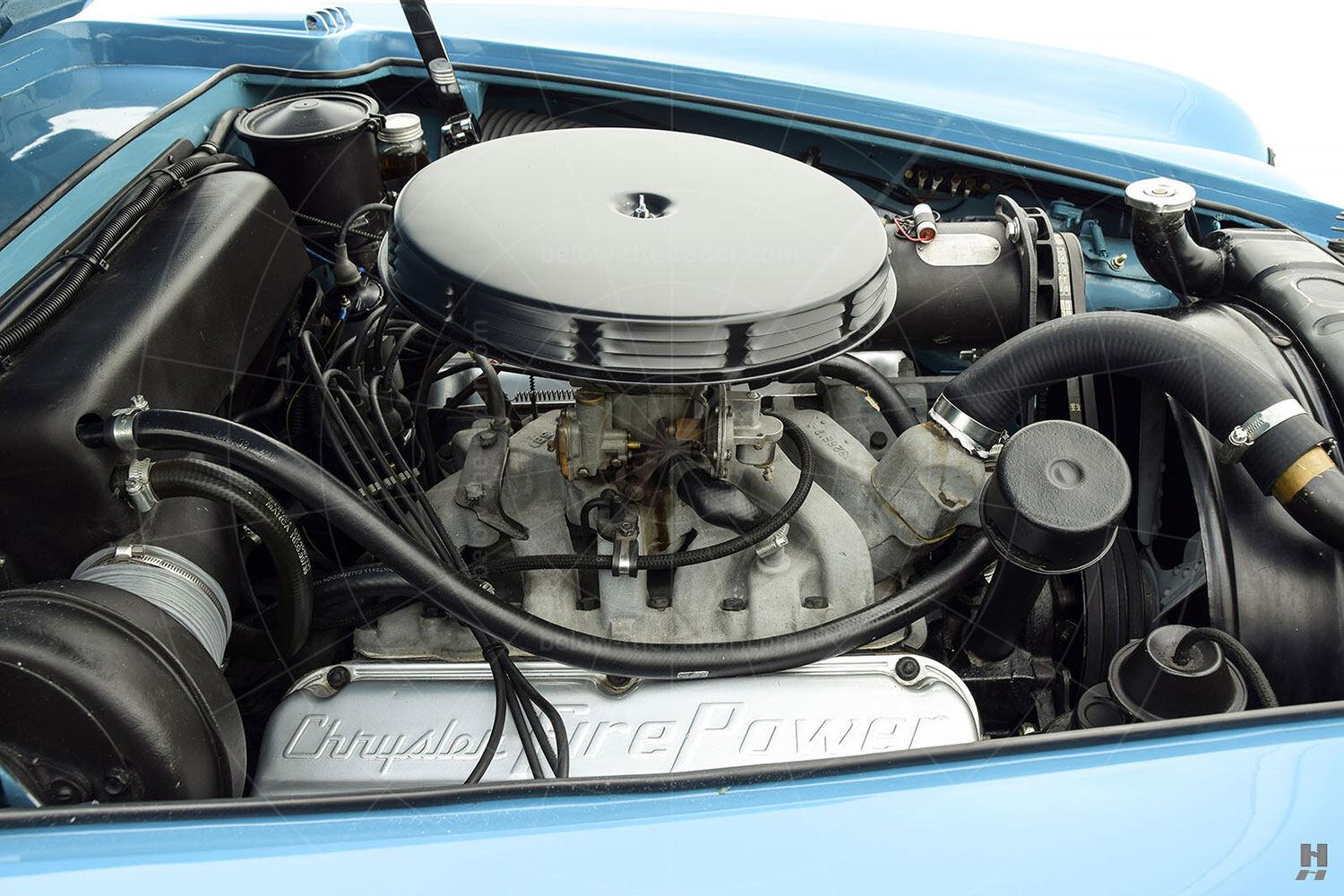 Chrysler Ghia special coupé engine bay Pic: Hyman Ltd | Chrysler Ghia special coupé engine bay