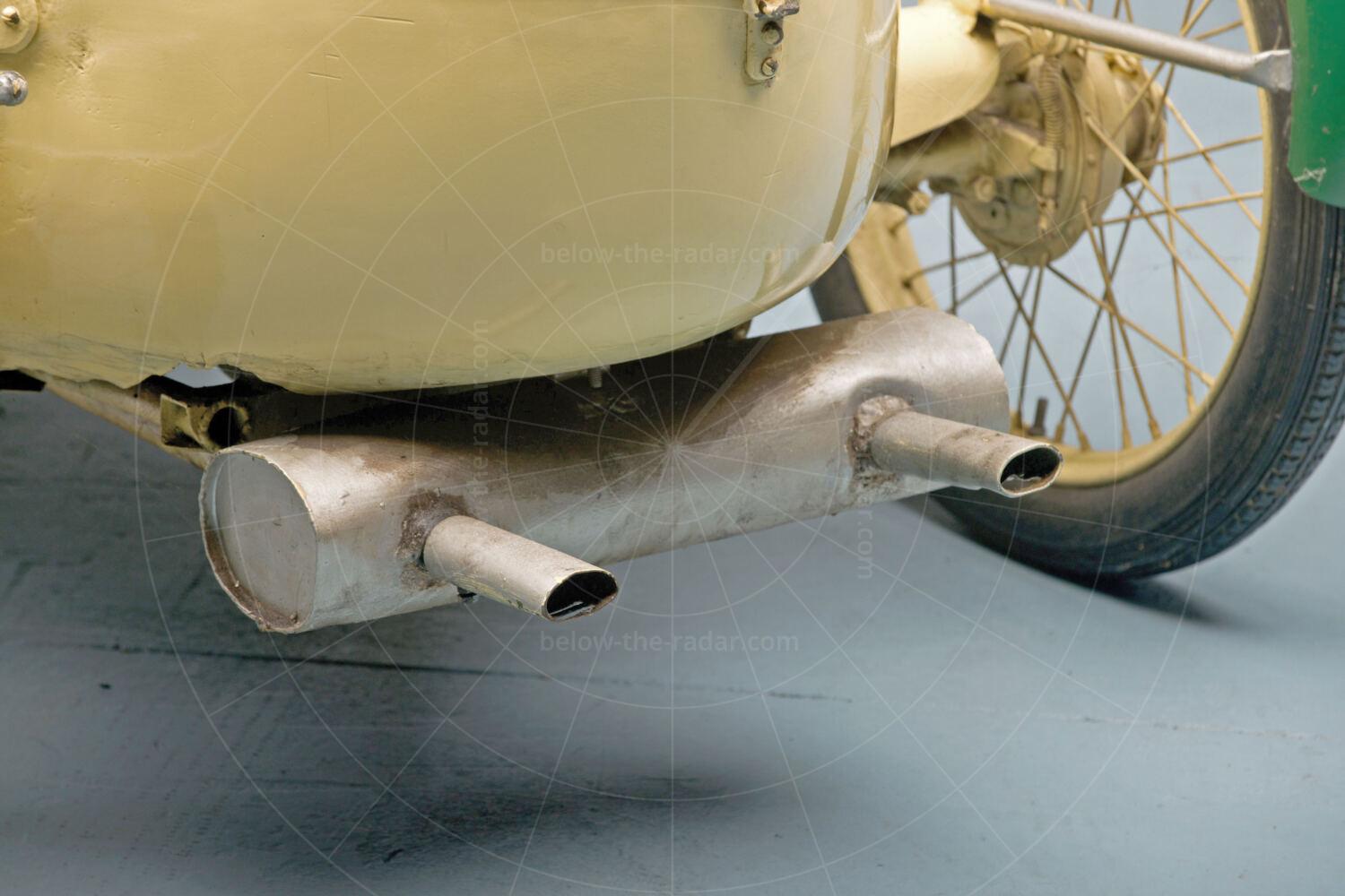 Cuno Bistram exhaust Pic: RM Sotheby's | Cuno Bistram exhaust