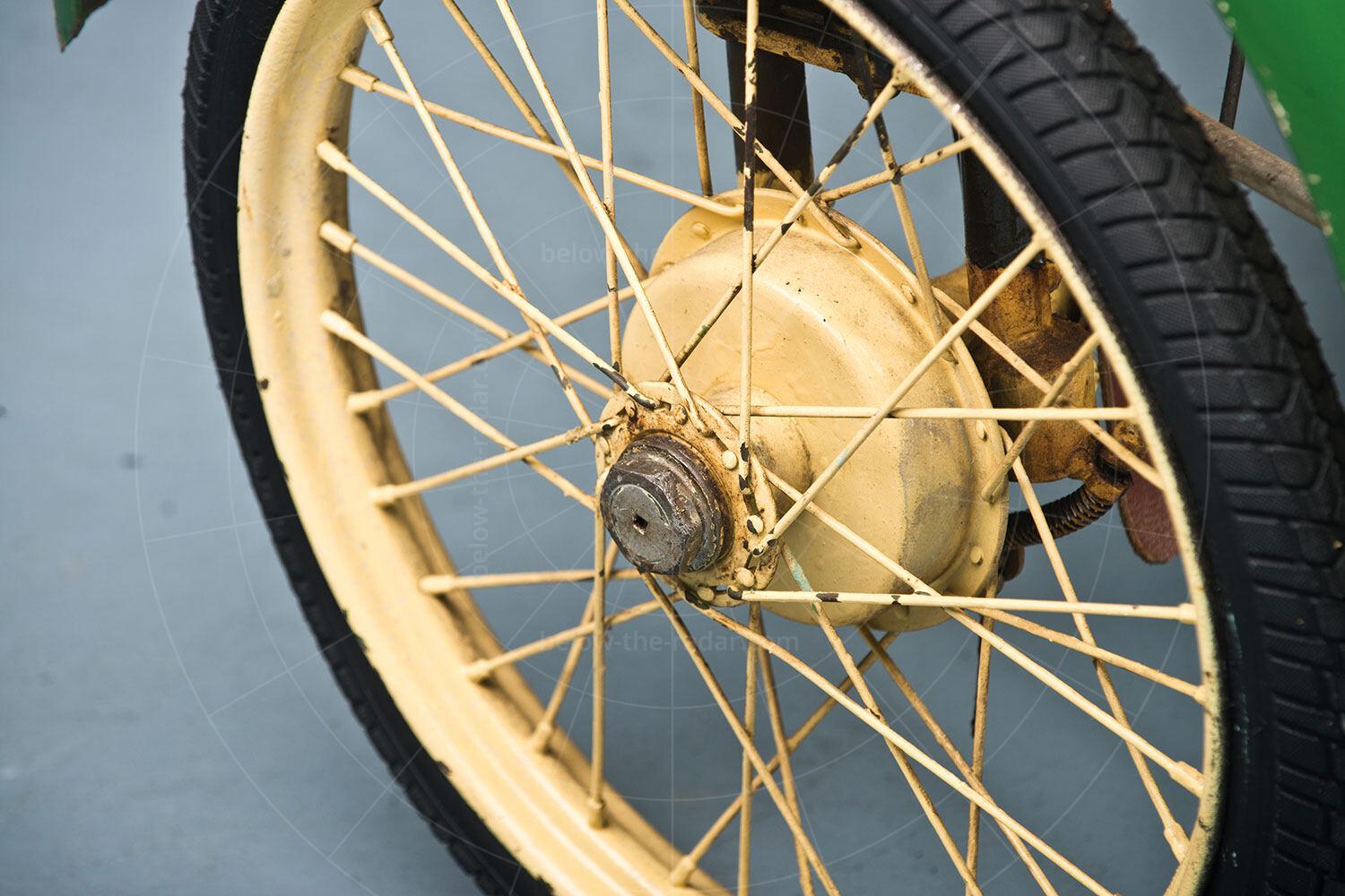 Cuno Bistram wire wheel Pic: RM Sotheby's | Cuno Bistram wire wheel