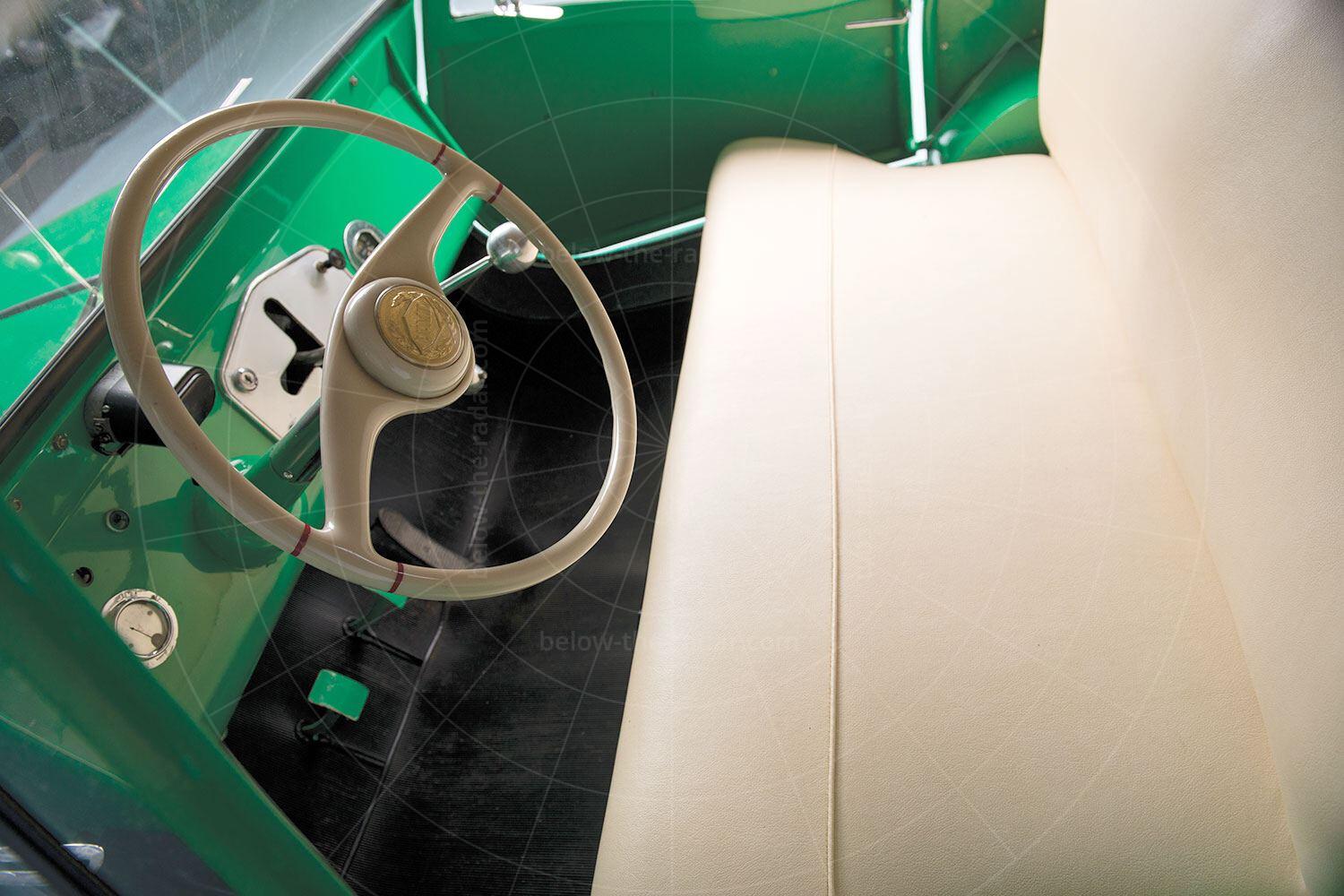 David three-wheeler interior Pic: RM Sotheby's | David three-wheeler interior