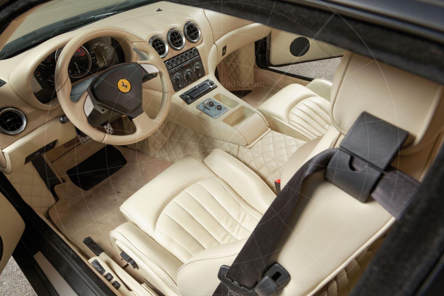Ferrari 575GTZ by Zagato interior Pic: RM Sotheby's | Ferrari 575GTZ by Zagato interior