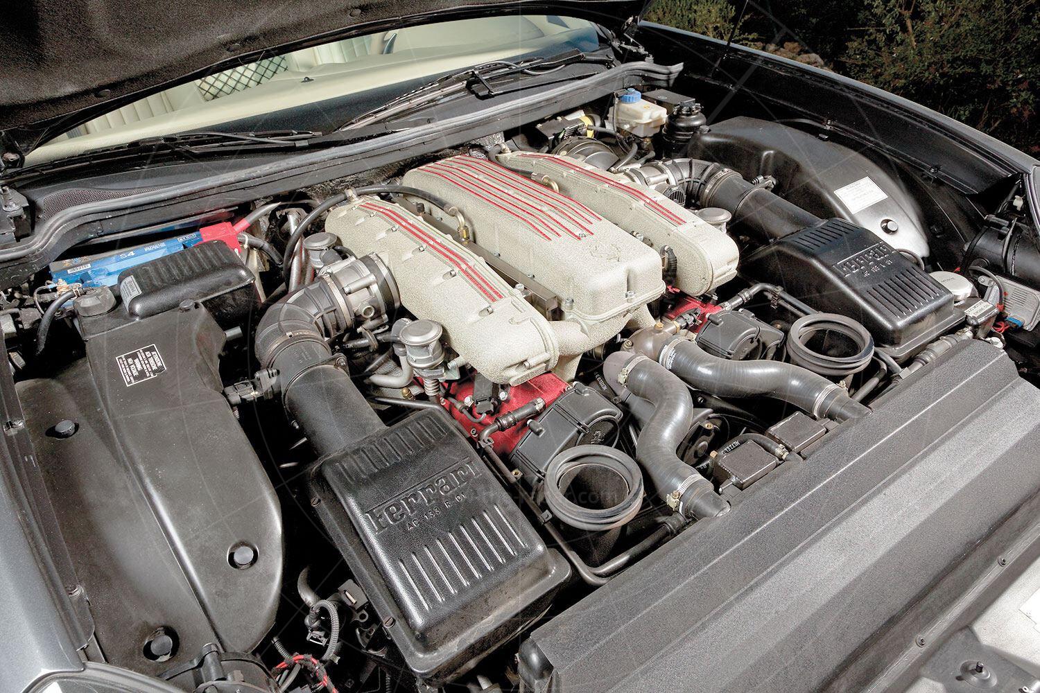 Ferrari 575GTZ by Zagato engine bay Pic: RM Sotheby's | Ferrari 575GTZ by Zagato engine bay
