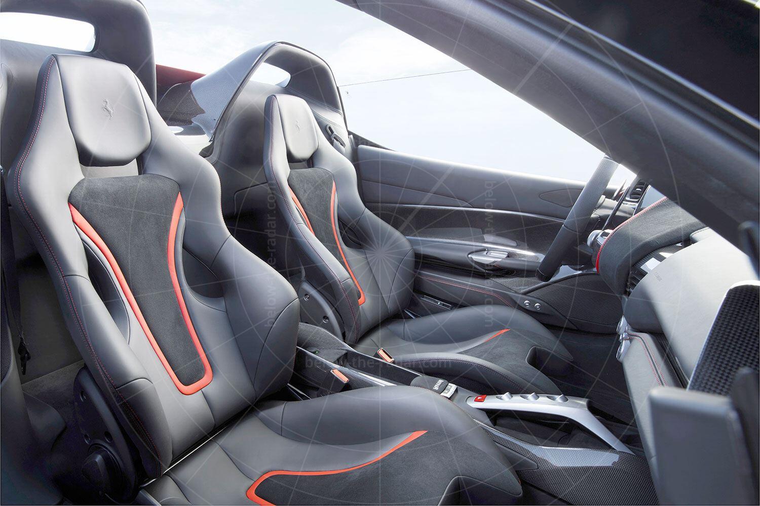 Ferrari J50 interior Pic: Ferrari |
