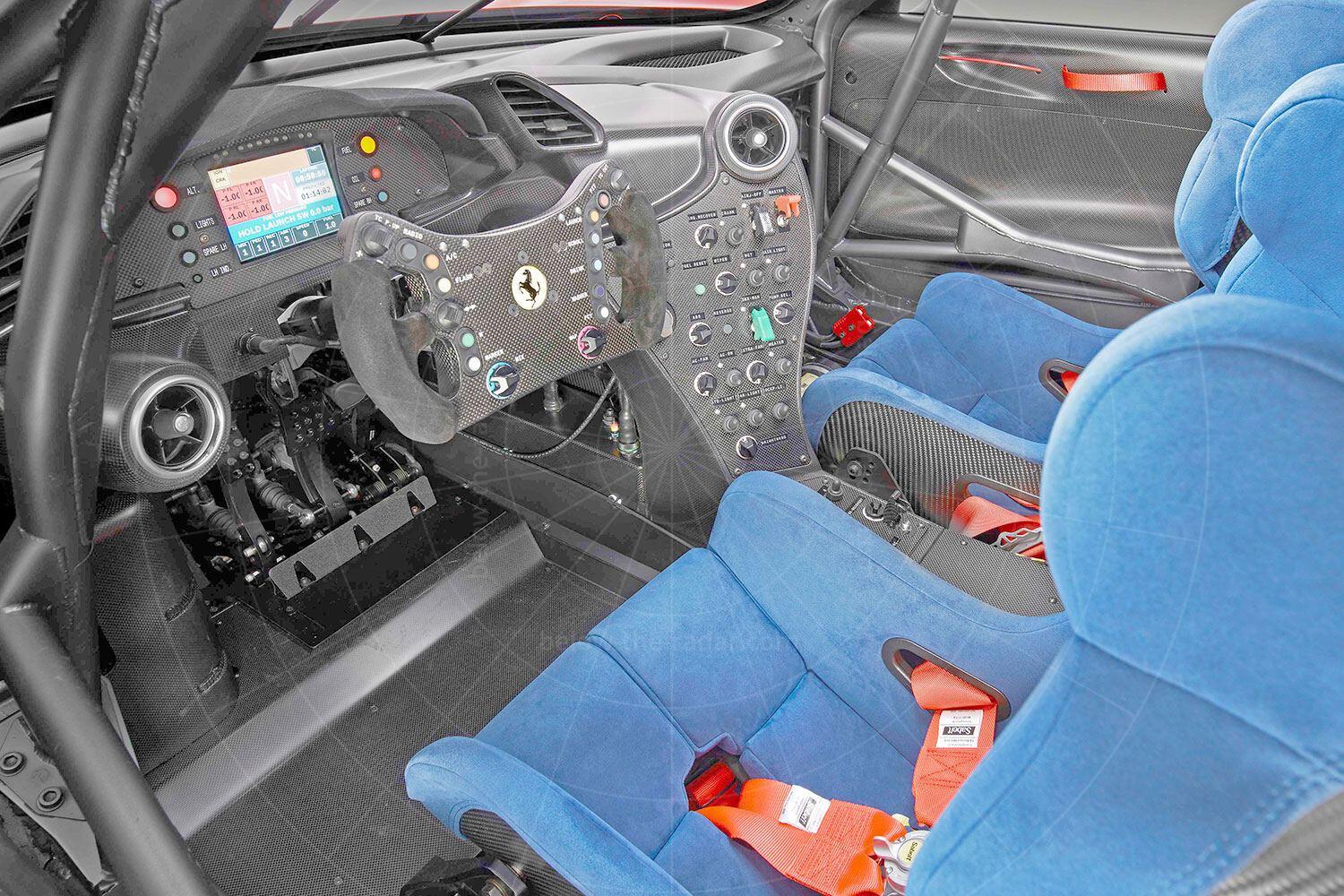 Ferrari P80/C interior Pic: Ferrari | Ferrari P80/C interior