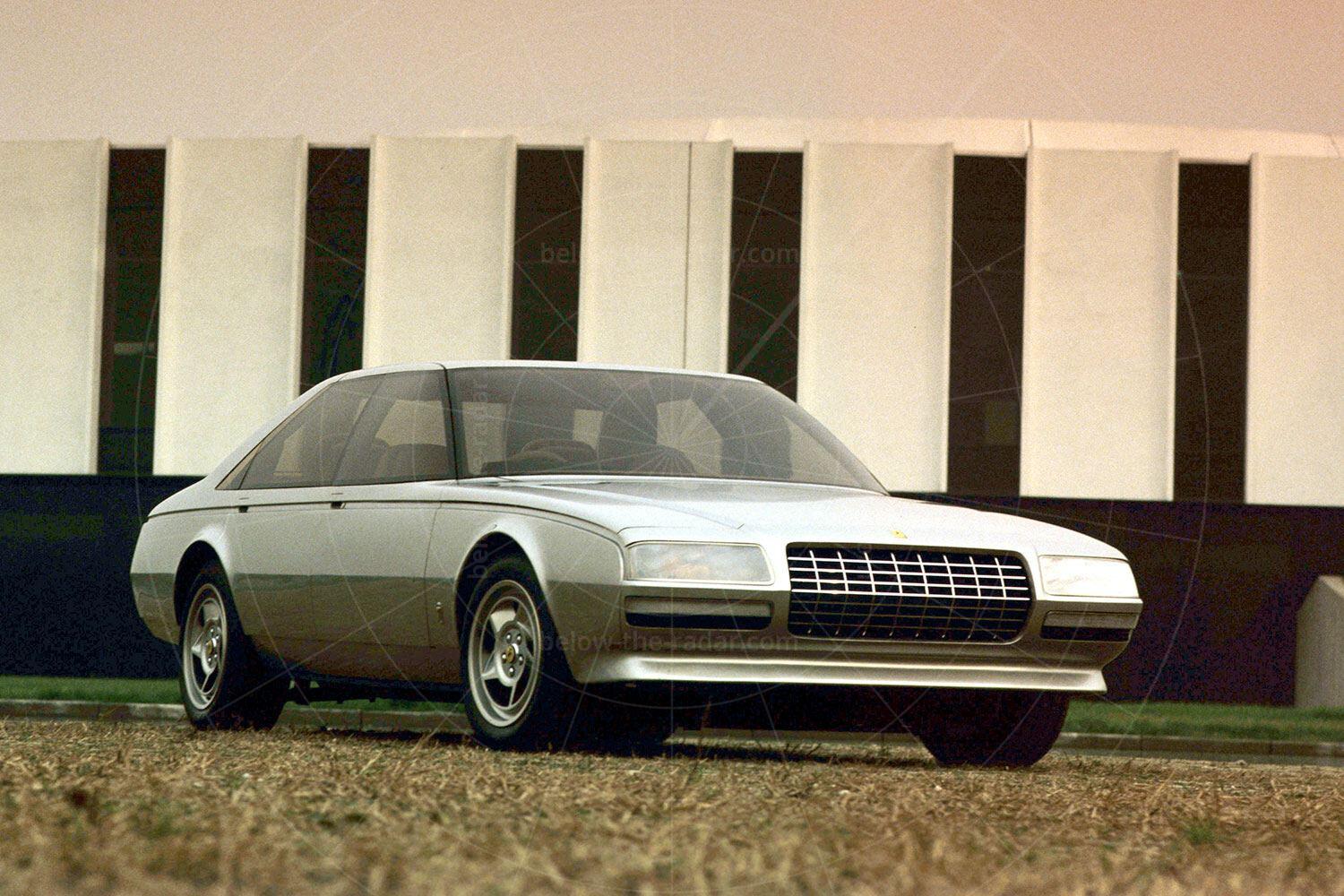 The Ferrari Pinin pictured in 1980 Pic: magiccarpics.co.uk | The Ferrari Pinin pictured in 1980