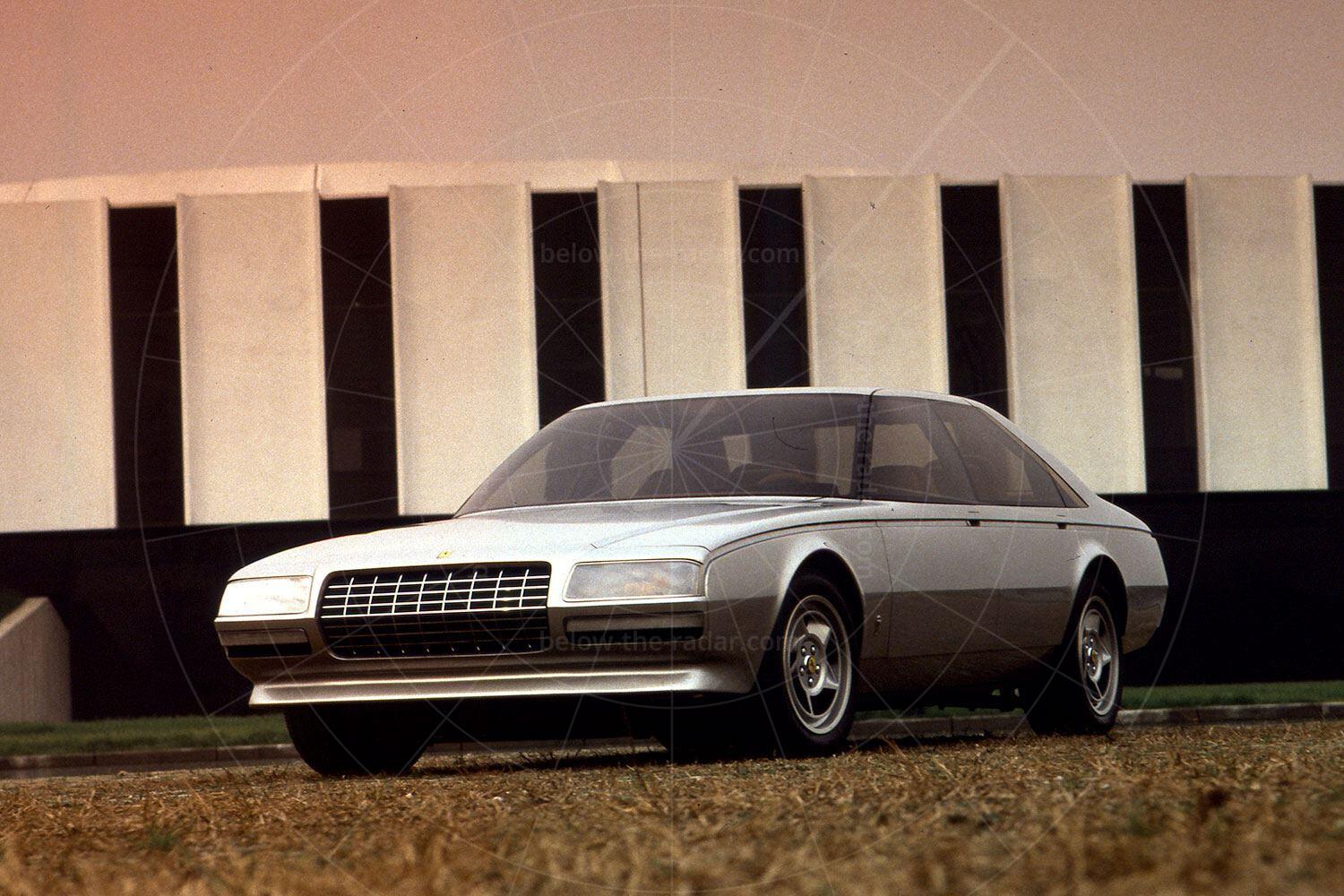 The Ferrari Pinin pictured in 1980 Pic: magiccarpics.co.uk | The Ferrari Pinin pictured in 1980