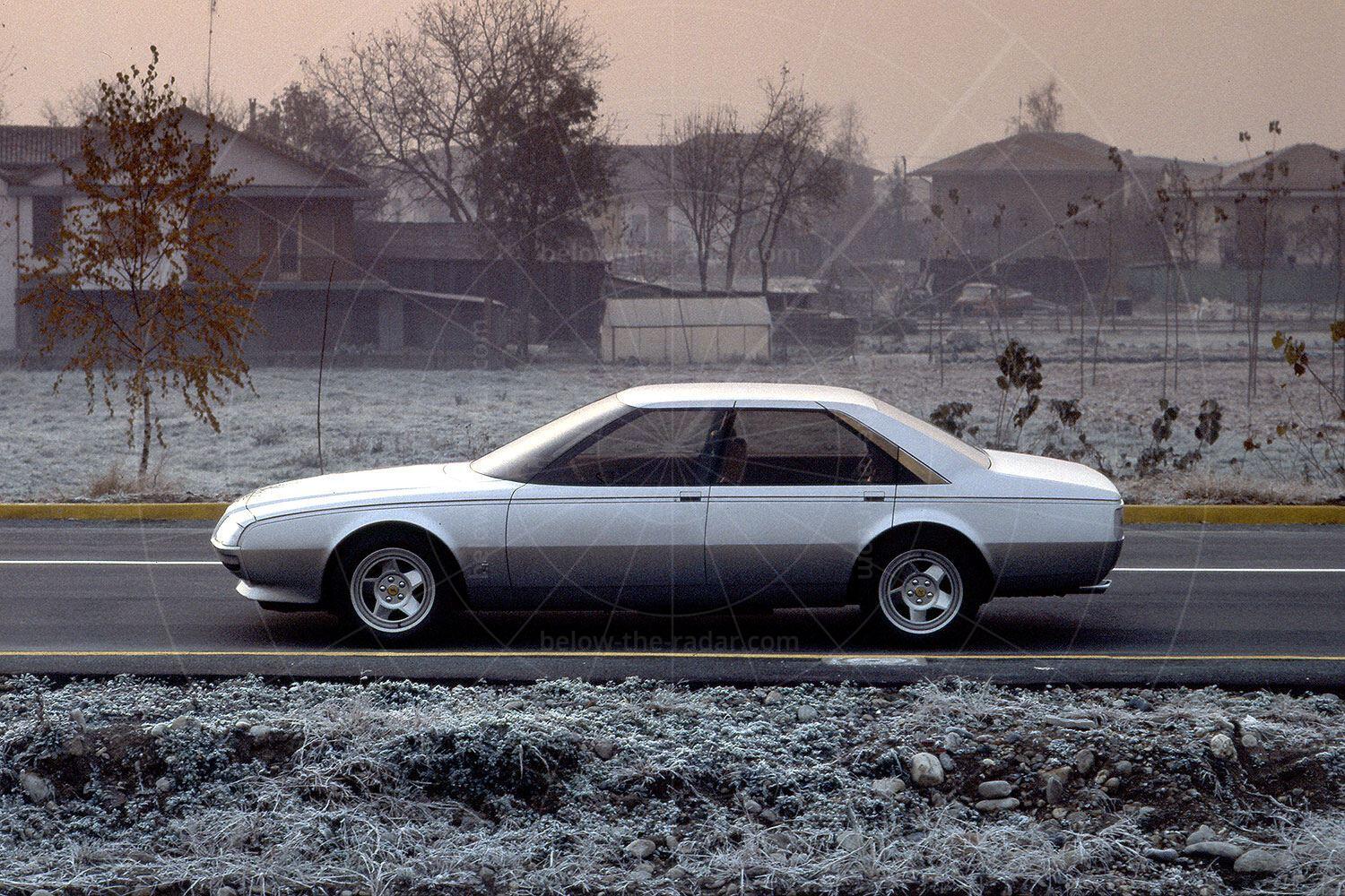 The Ferrari Pinin pictured in 1980 Pic: magiccarpics.co.uk | The Ferrari Pinin pictured in 1980