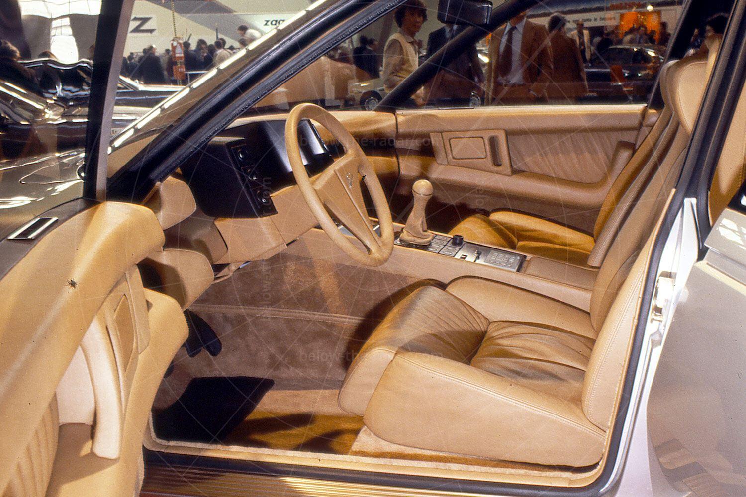 The Ferrari Pinin at the 1980 Turin Salon Pic: magiccarpics.co.uk | The Ferrari Pinin at the 1980 Turin Salon