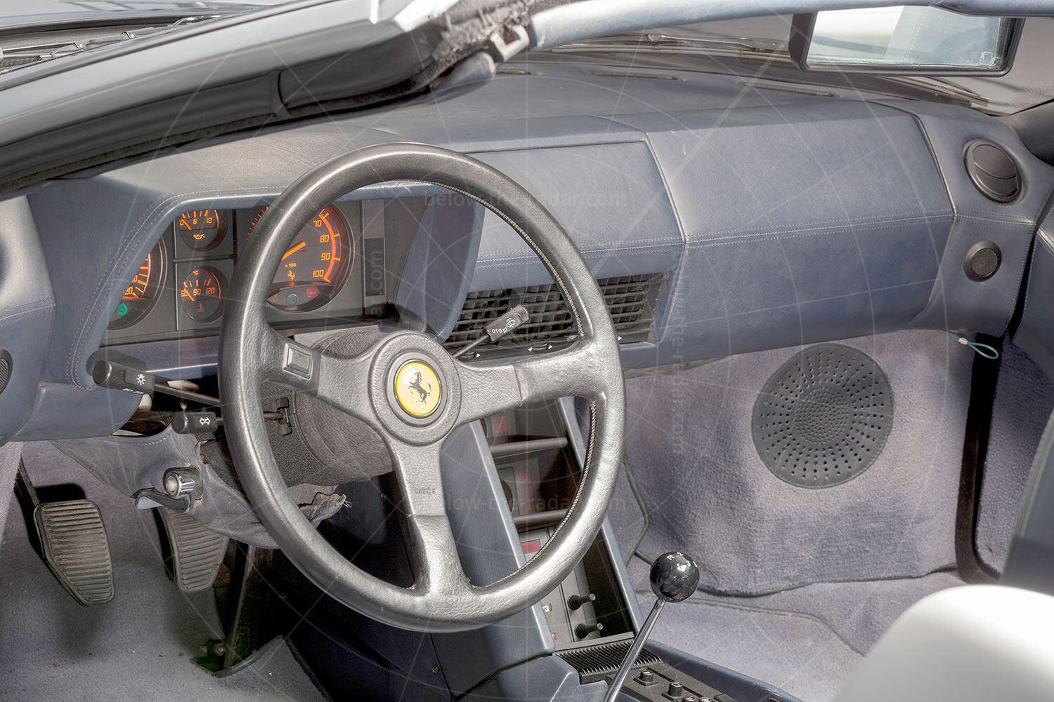 Ferrari Testarossa Spider dashboard Pic: Artcurial | Ferrari Testarossa Spider dashboard