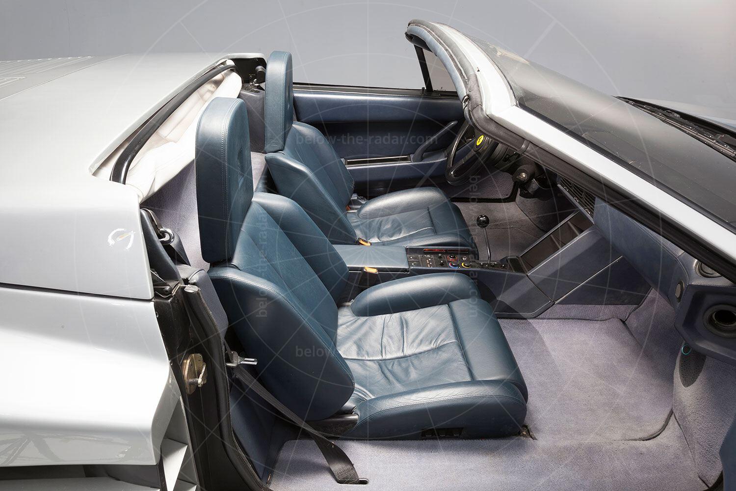 Ferrari Testarossa Spider interior Pic: Artcurial | Ferrari Testarossa Spider interior