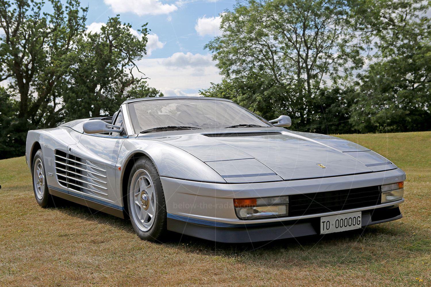 Ferrari Testarossa Spider at the Ferrari Owners' Club concours Pic: magiccarpics.co.uk | Ferrari Testarossa Spider at the Ferrari Owners' Club concours