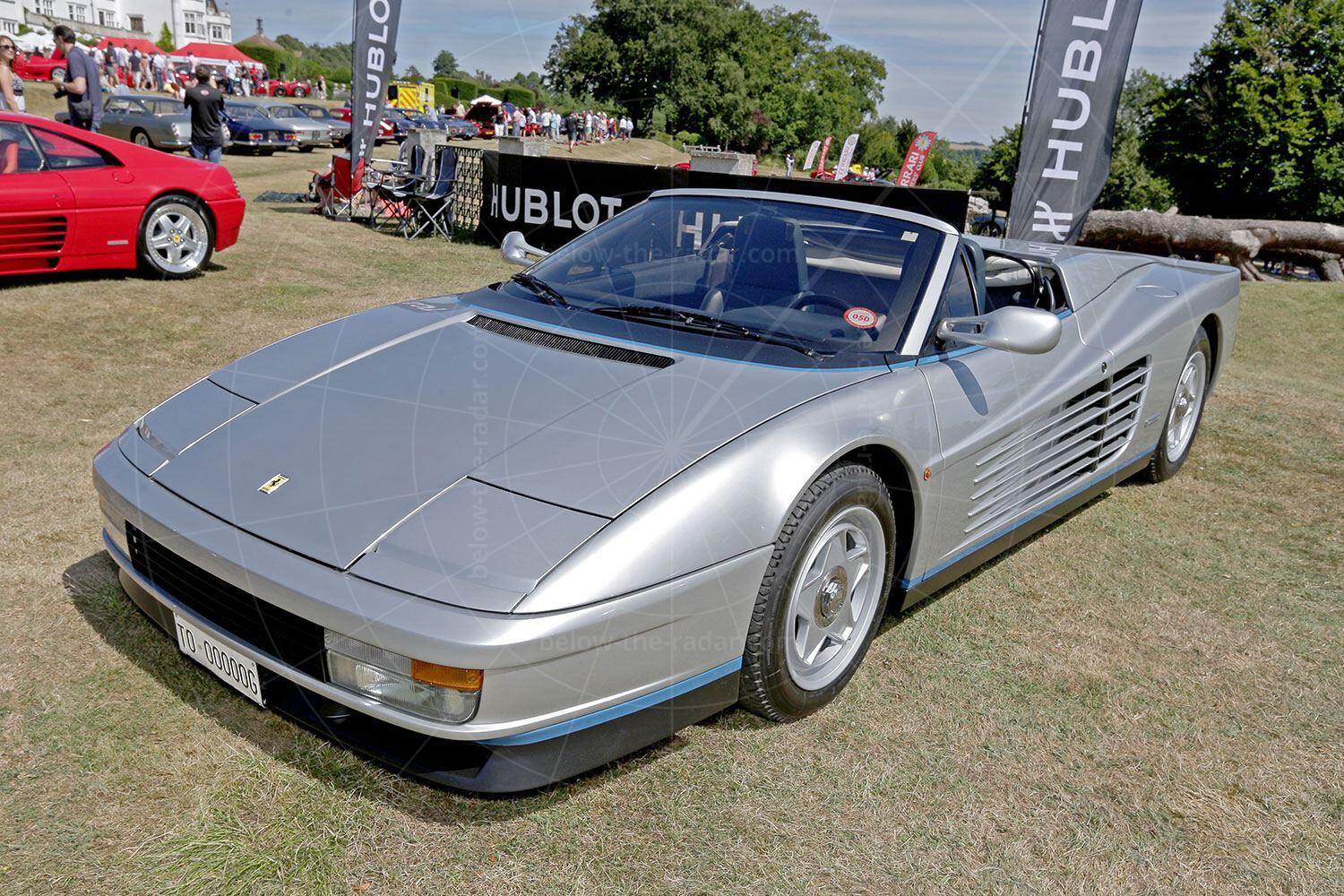 Ferrari Testarossa Spider at the Ferrari Owners' Club concours Pic: magiccarpics.co.uk | Ferrari Testarossa Spider at the Ferrari Owners' Club concours