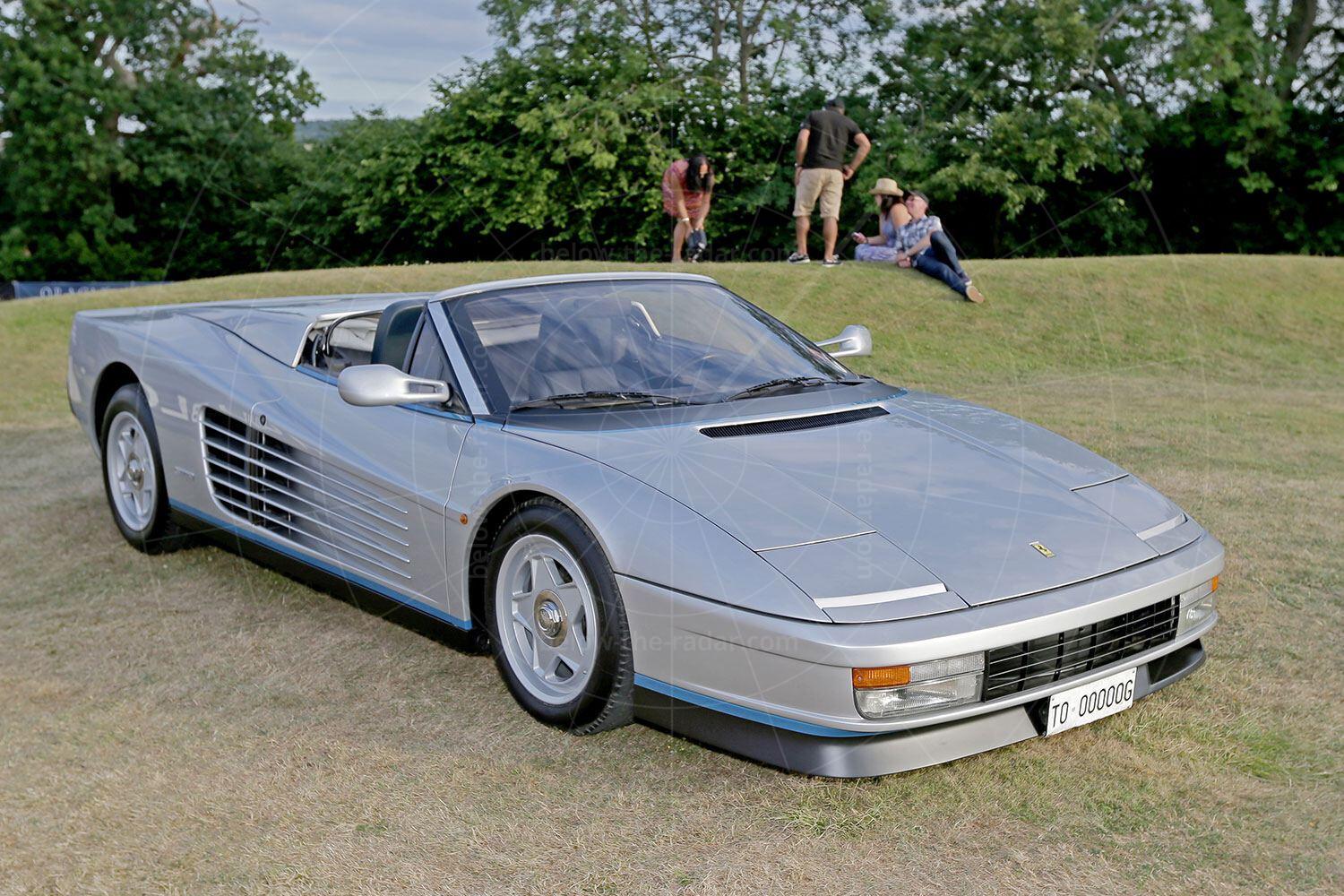 Ferrari Testarossa Spider at the Ferrari Owners' Club concours Pic: magiccarpics.co.uk | Ferrari Testarossa Spider at the Ferrari Owners' Club concours