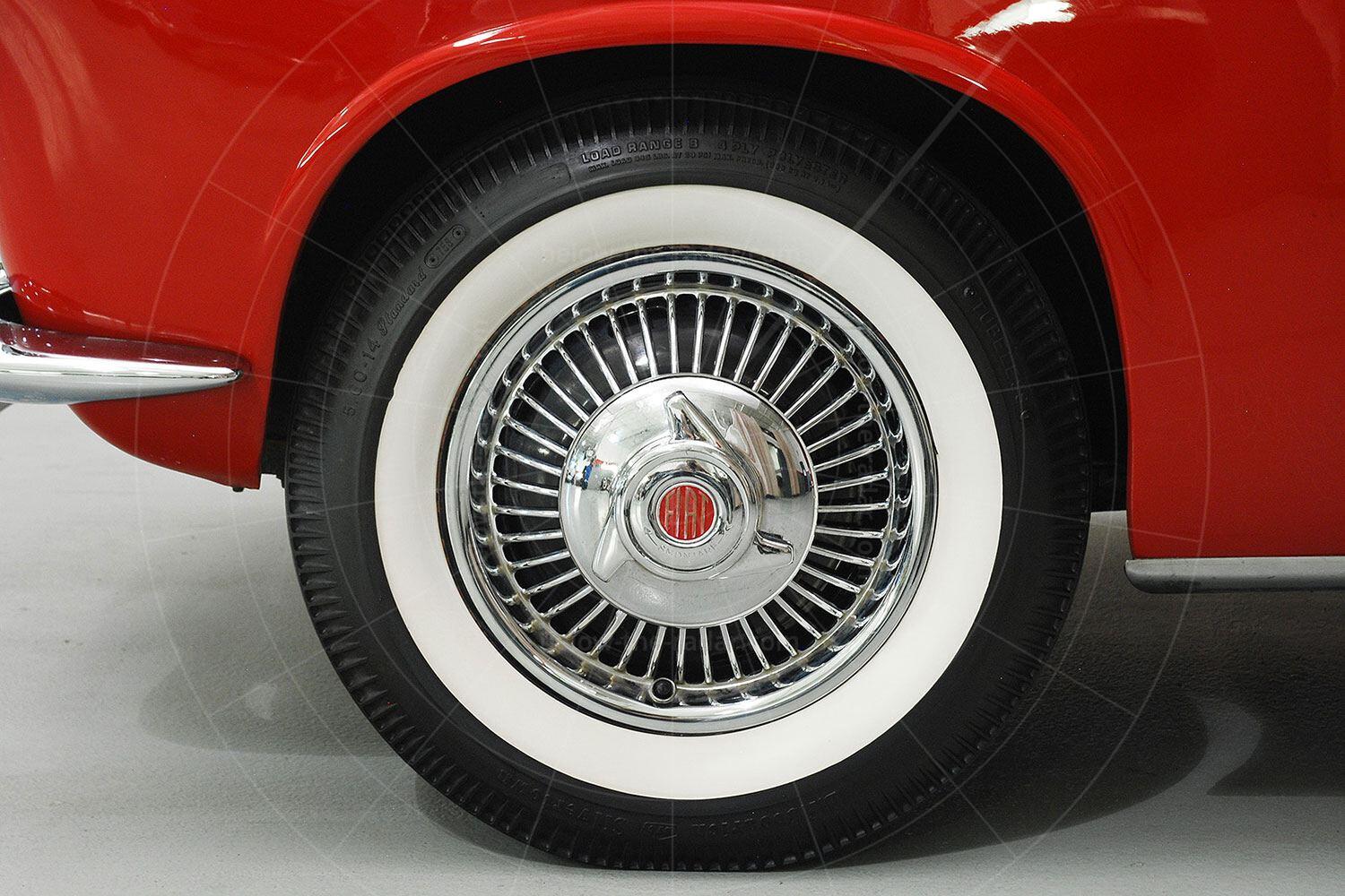 Fiat 1100 TV Trasformabil wheel Pic: Hyman Ltd | Fiat 1100 TV Trasformabil wheel