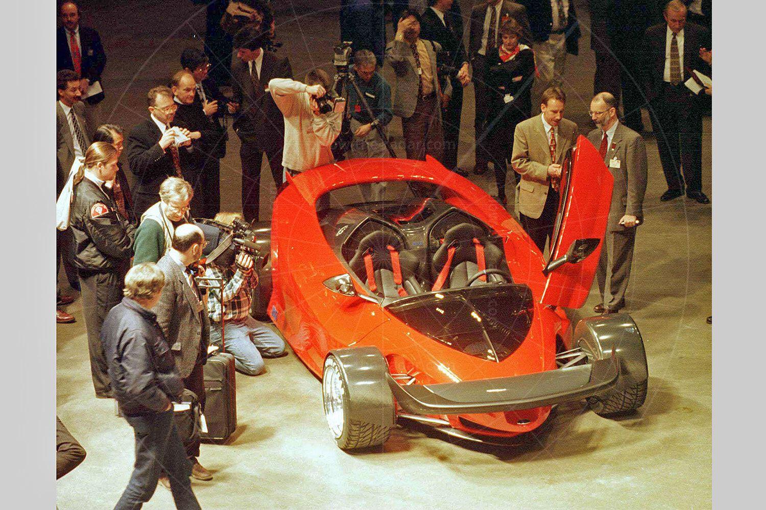 Ford Indigo concept at the 1996 Detroit motor show Pic: Ford | Ford Indigo concept at the 1996 Detroit motor show