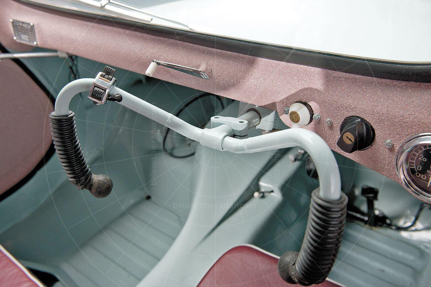 The Fuji Cabin's handlebars Pic: RM Sotheby's | The Fuji Cabin's handlebars