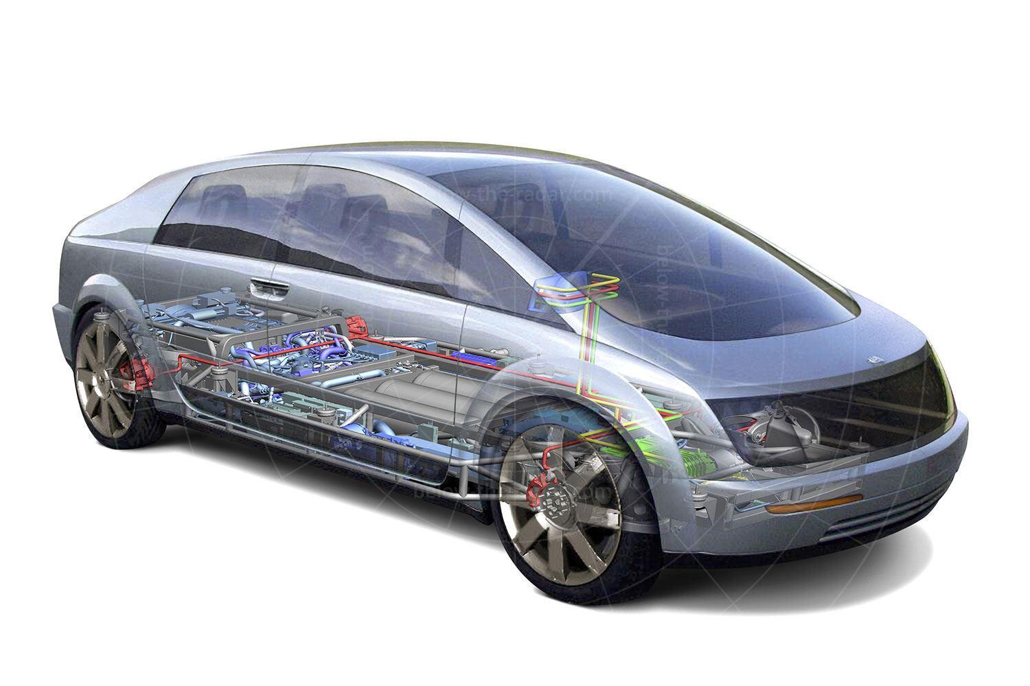 GM Hy-Wire Pic: General Motors | GM Hy-Wire