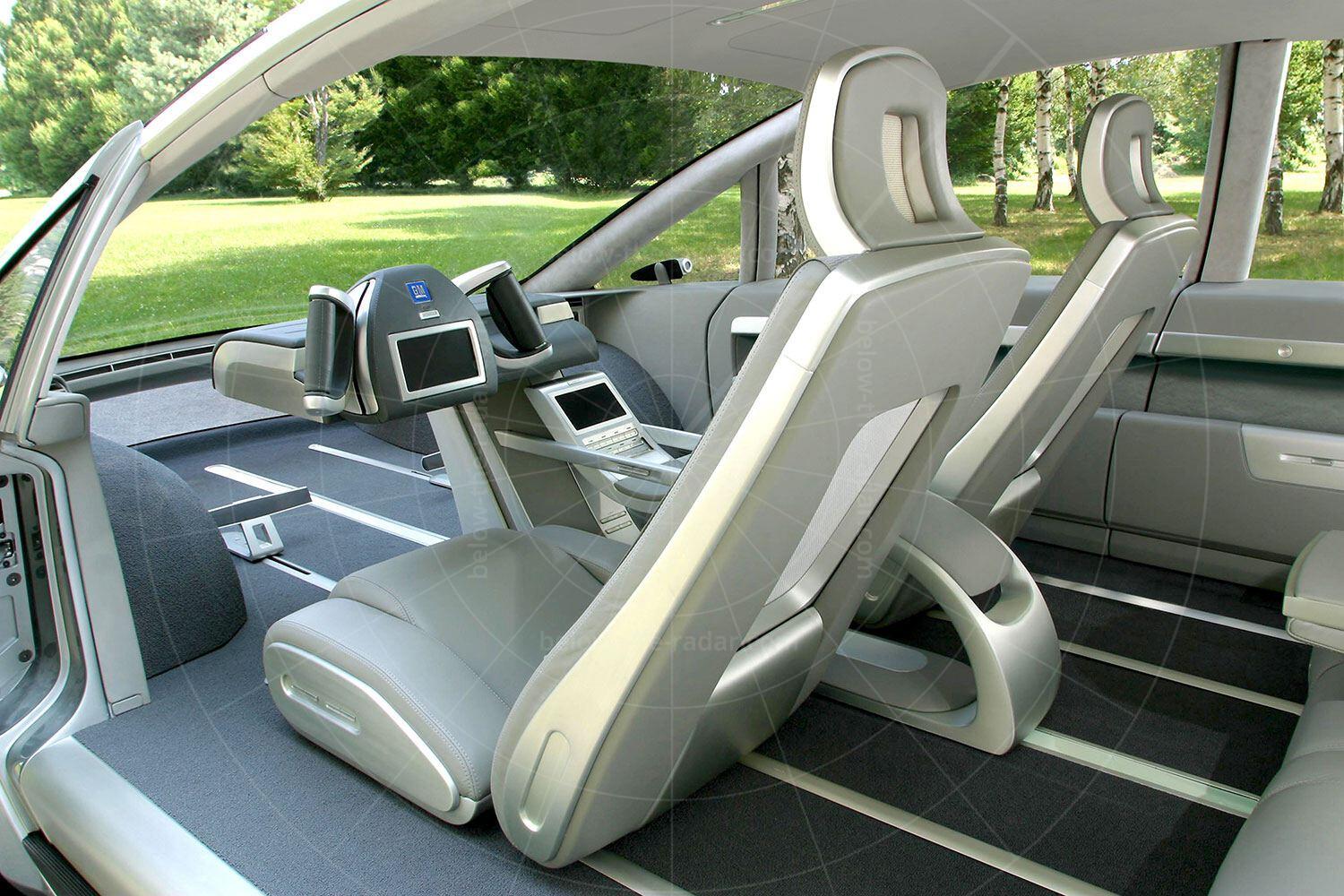 GM Hy-Wire interior Pic: General Motors | GM Hy-Wire interior